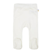 Joha - Wol Legging met Voetjes - Ecru