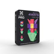Connetix - PRO Bouw Het Op 4 Manieren Bloemen set 21 stuks