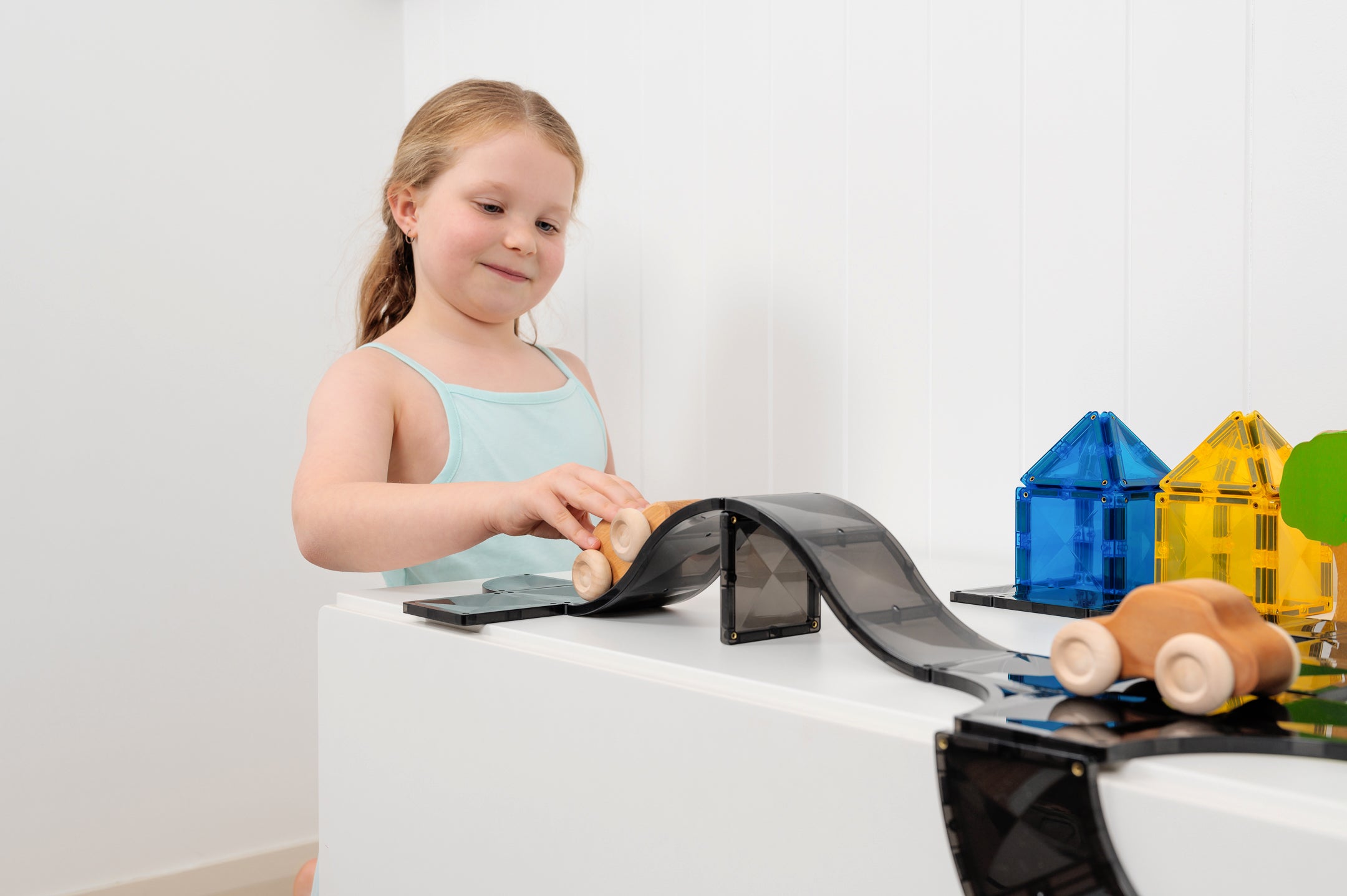 CONNETIX - Creative Roads Pack 48 stuks - magnetisch constructiespeelgoed