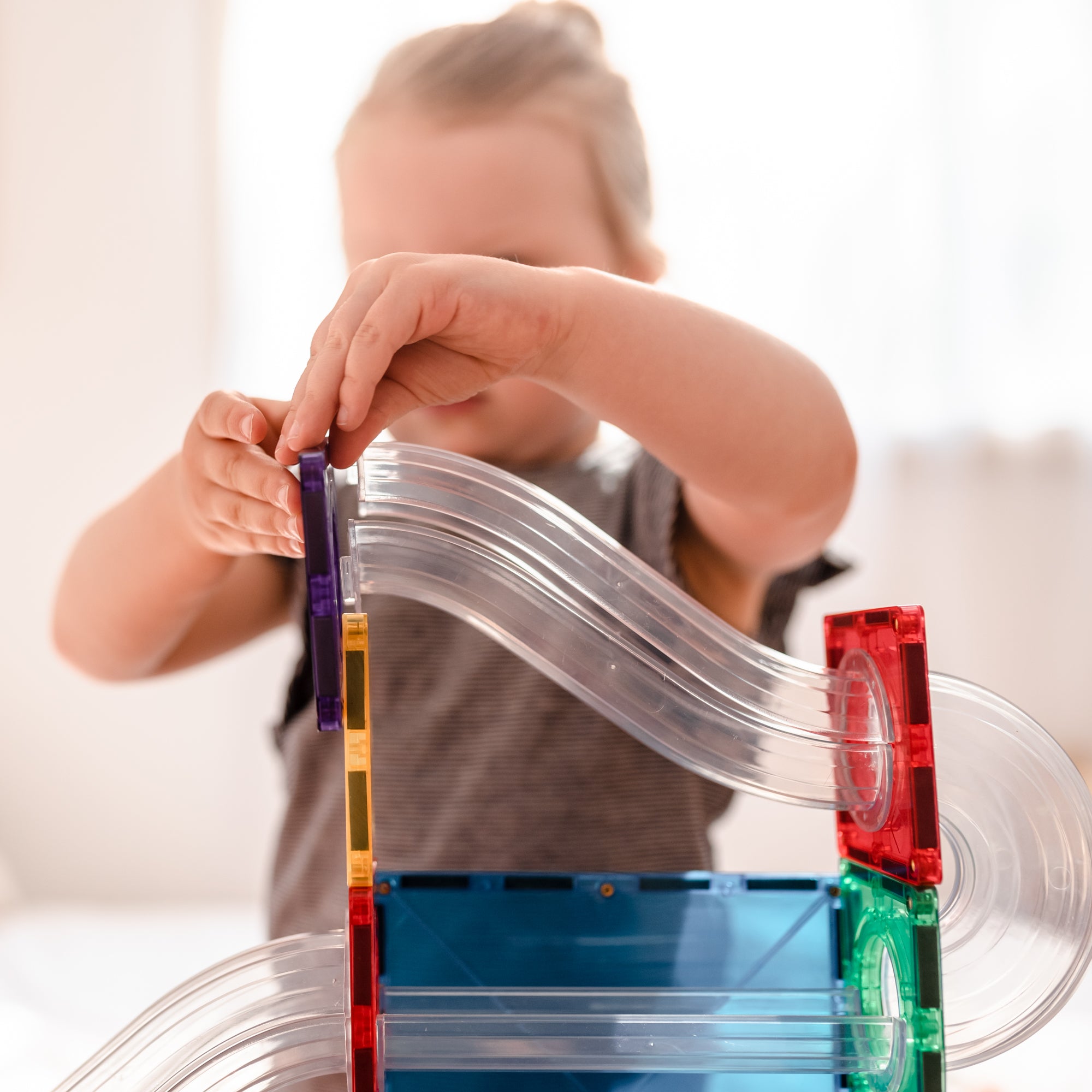 CONNETIX - Ball Run Pack knikkerbaan 92 stuks - magnetisch constructiespeelgoed