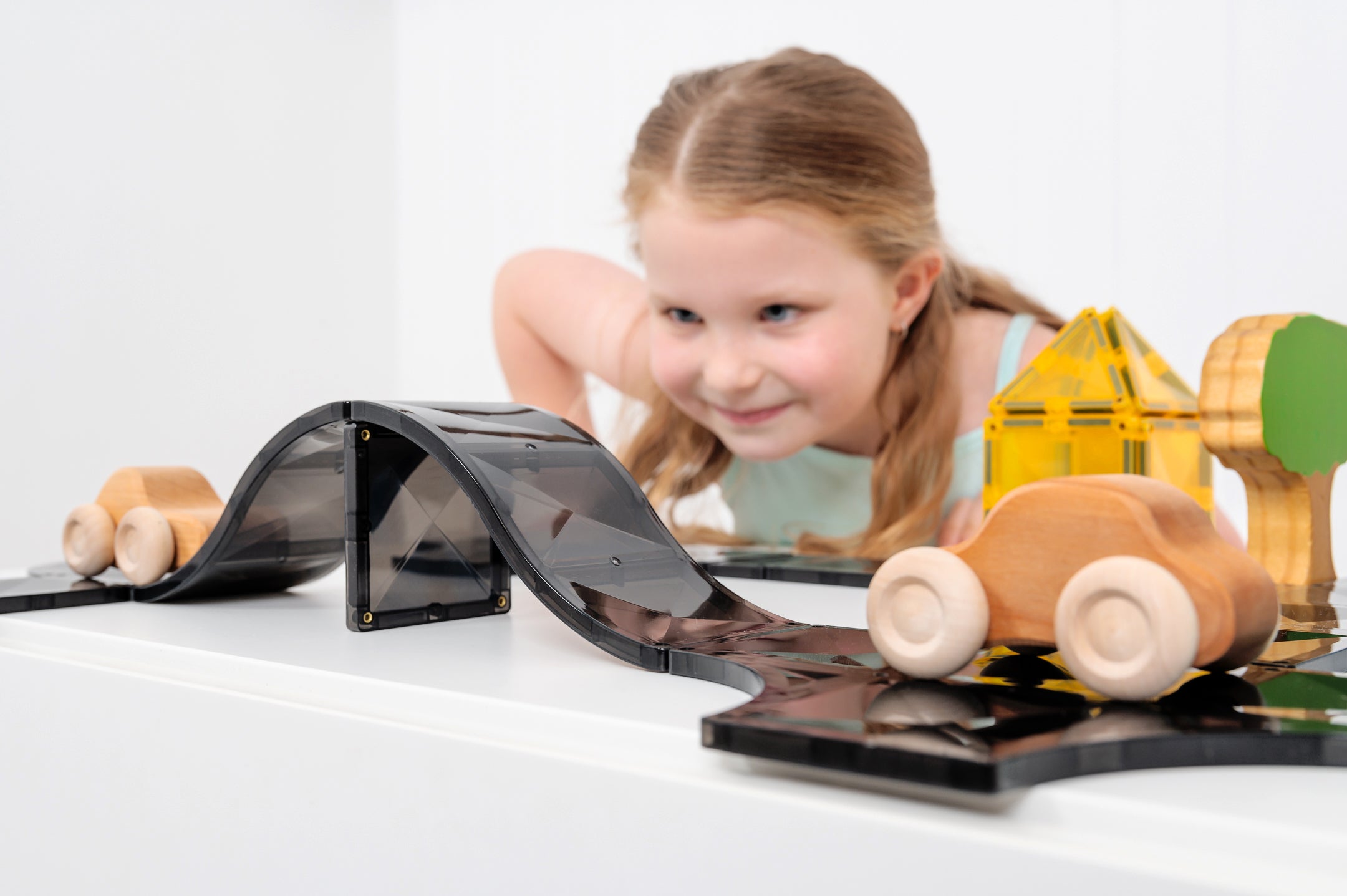 CONNETIX - Creative Roads Pack 48 stuks - magnetisch constructiespeelgoed