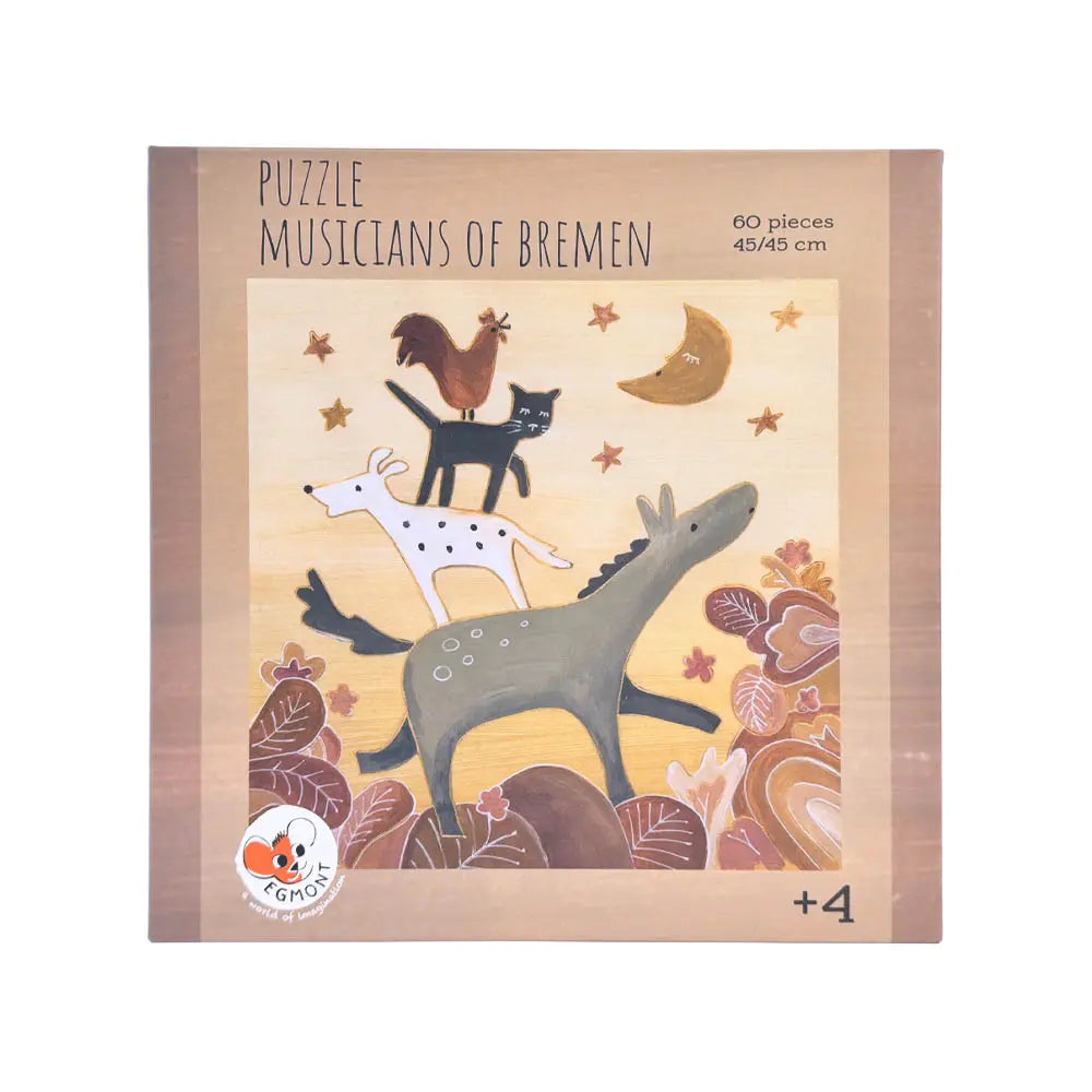 Egmont Toys - Puzzel Bremer stadsmuzikanten 60 stukjes