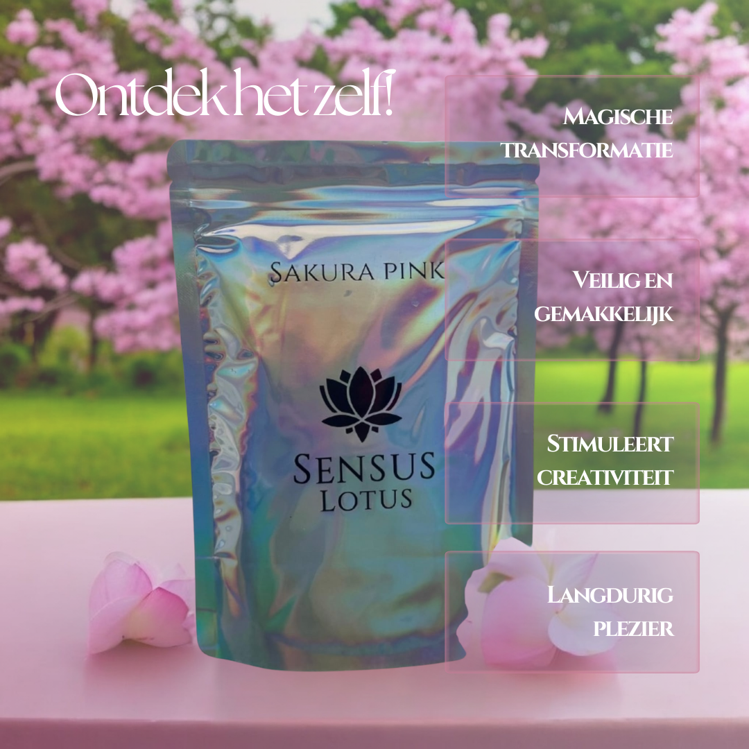 Sensus Lotus - Magisch Badpoeder Sakura Pink