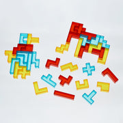 Edx Education - 3D Pentomino Puzzel - Set van 36 Blokken