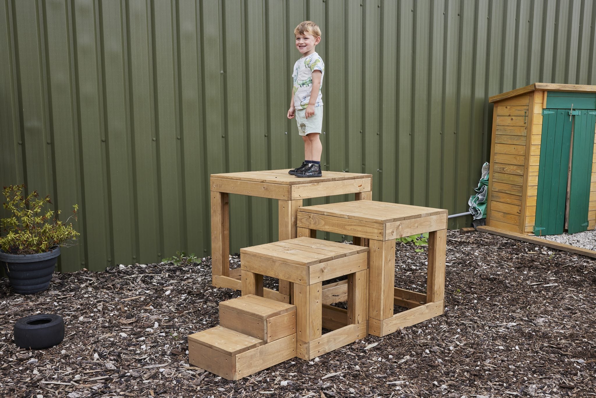 Cosy - Reuze Kubus Blokkenset (4 stuks)