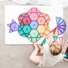 CONNETIX - Mega Pack Pastel 202 stuks - magnetisch constructiespeelgoed
