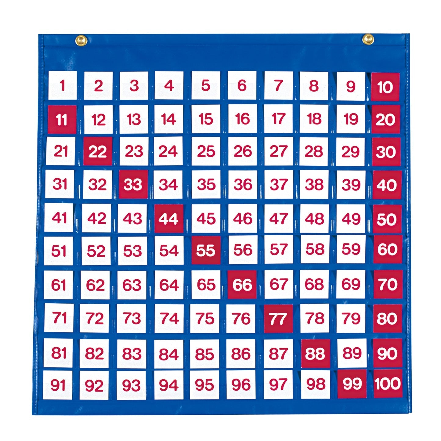 Edx Education - Honderdentabel met Kaarten - 119 Stuks