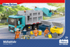 BlueBrixx - Vuilniswagen met accessoires (749 bouwstenen) 6+ jaar - bouwset