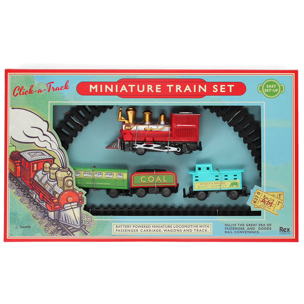 Rex London - Miniatuur Treinset Klassiek