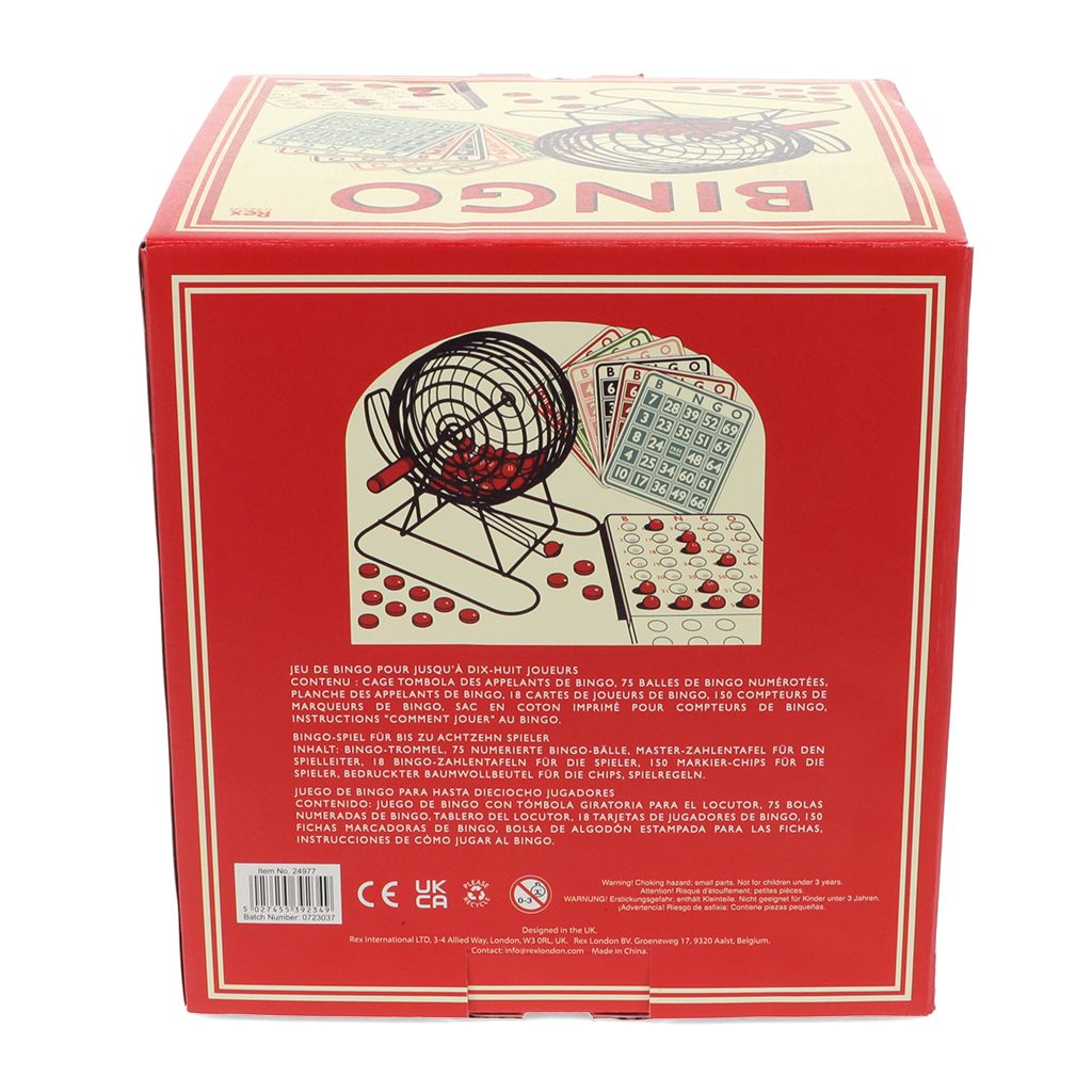 Rex London - Bingo Spelset voor het Hele Gezin