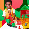 MAGNA-TILES® 50 Builder XL set met 6 microMAGS