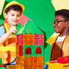 MAGNA-TILES® 50 Builder XL set met 6 microMAGS