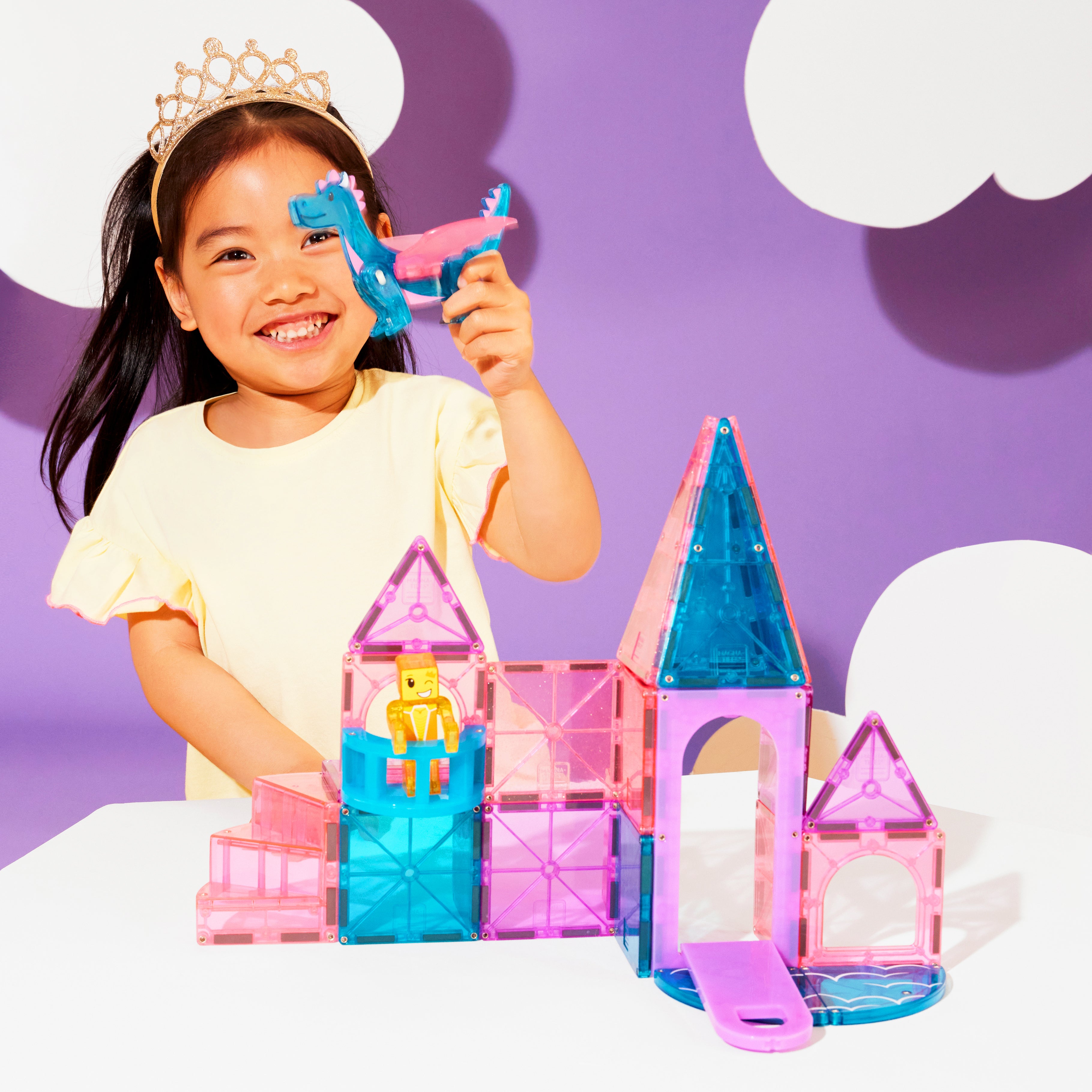 MAGNA-TILES® 25 Castle Kasteel set