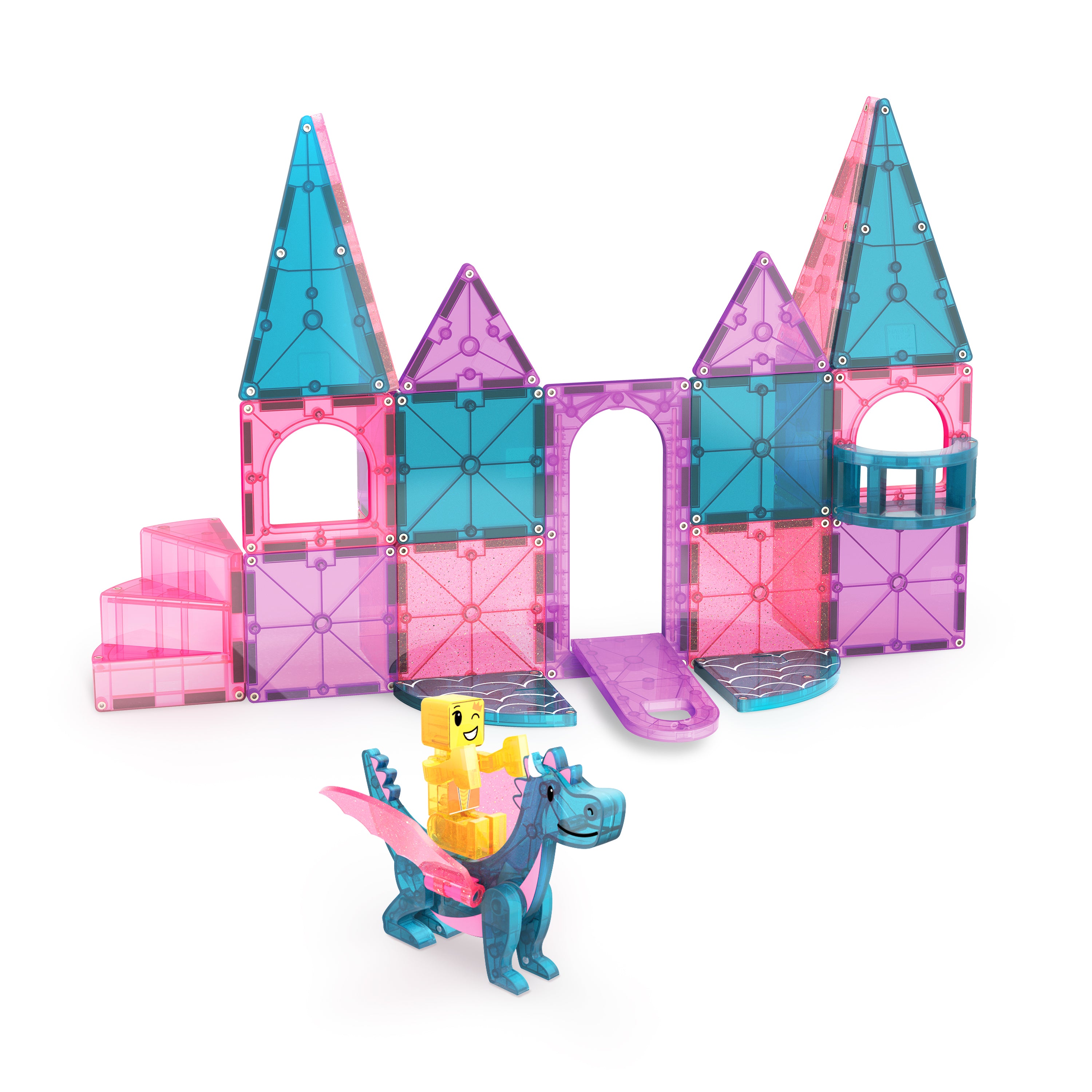 MAGNA-TILES® 25 Castle Kasteel set