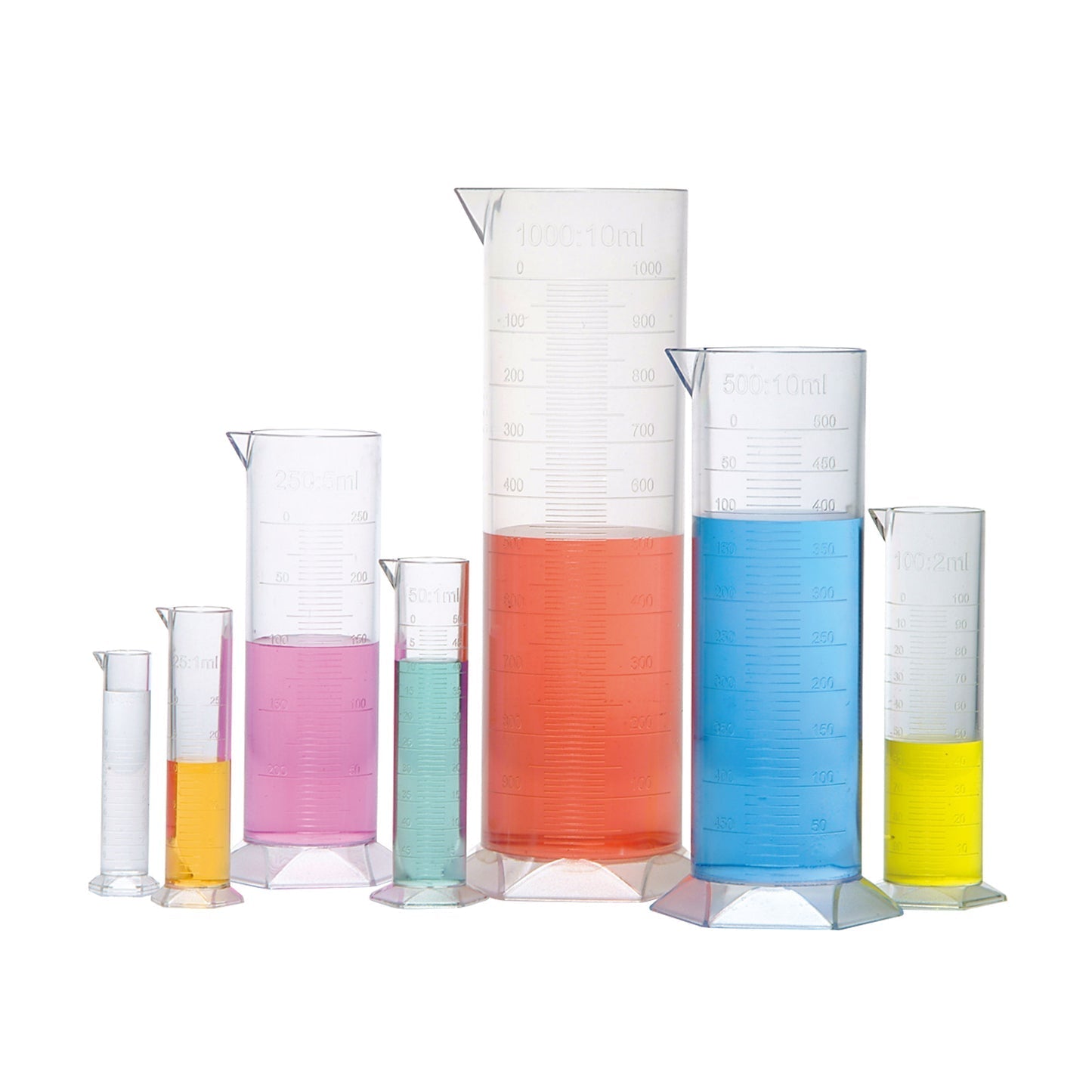 Edx Education - Maatcilinders - Set van 7