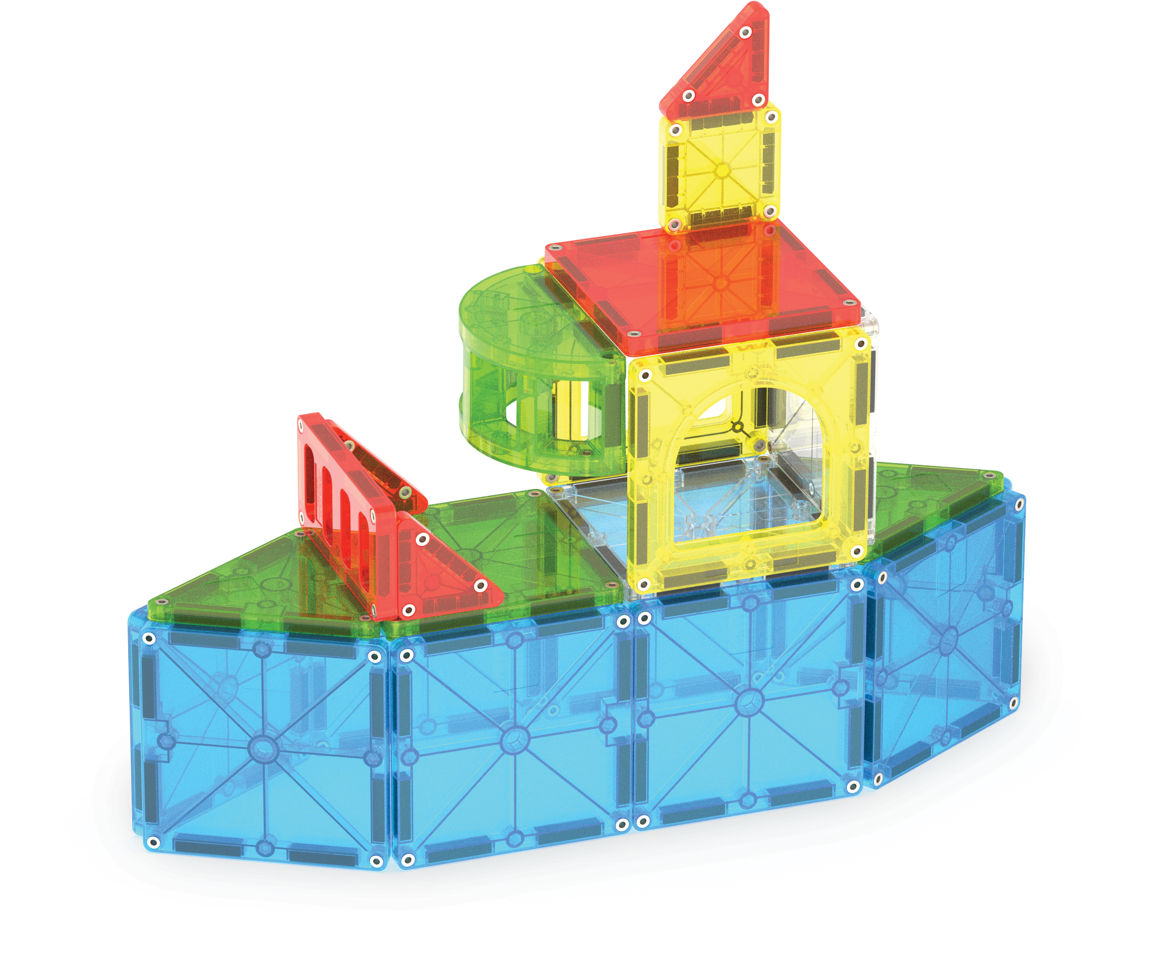 MAGNA-TILES® City Center met microMAGS (110 stuks)