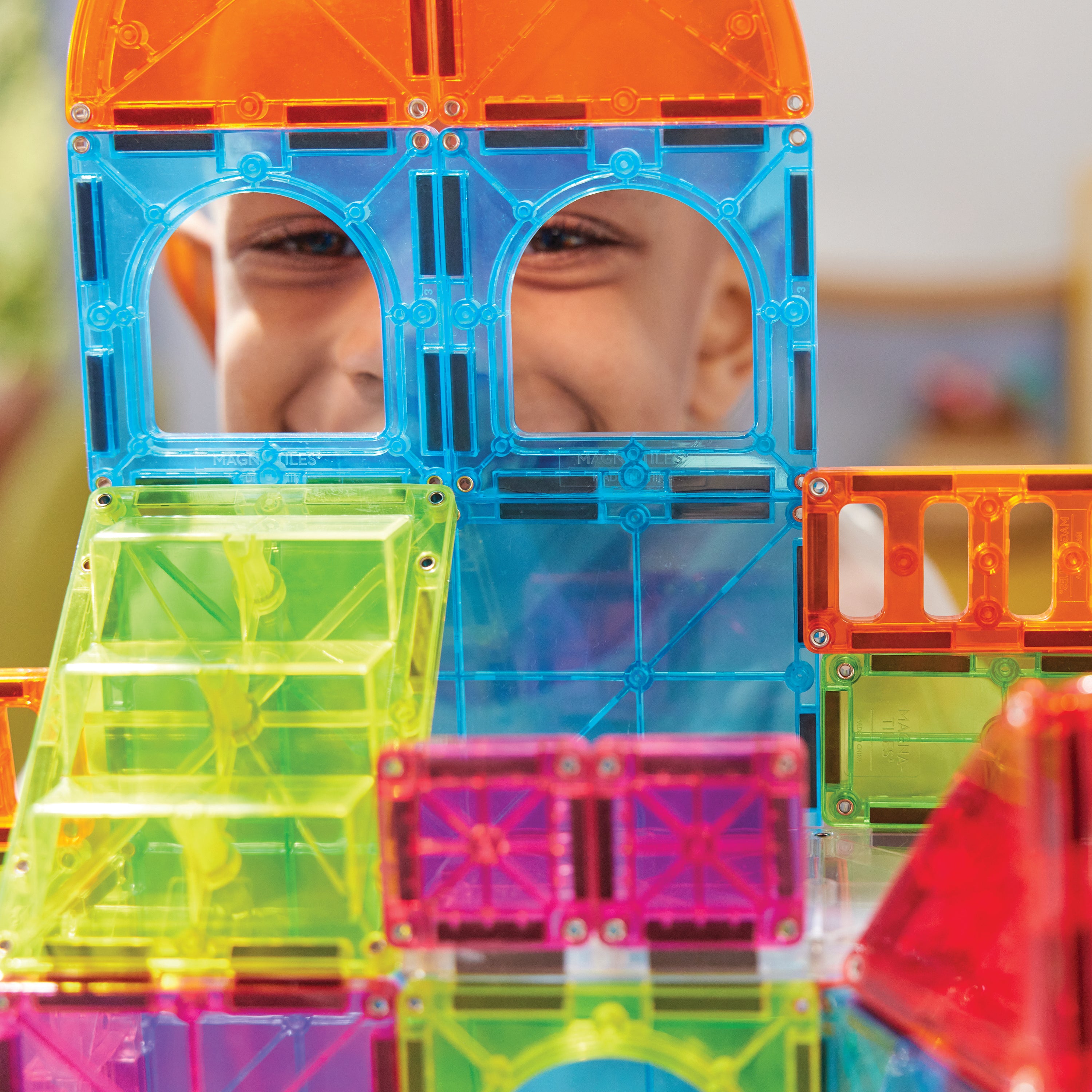 MAGNA-TILES® City Center met microMAGS (110 stuks)