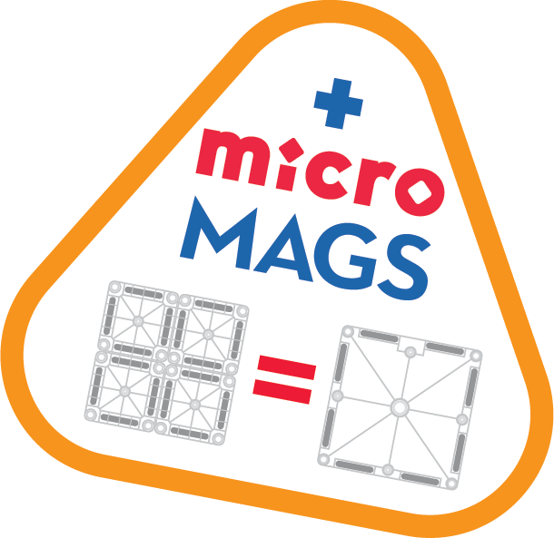 MAGNA-TILES® City Center met microMAGS (110 stuks)