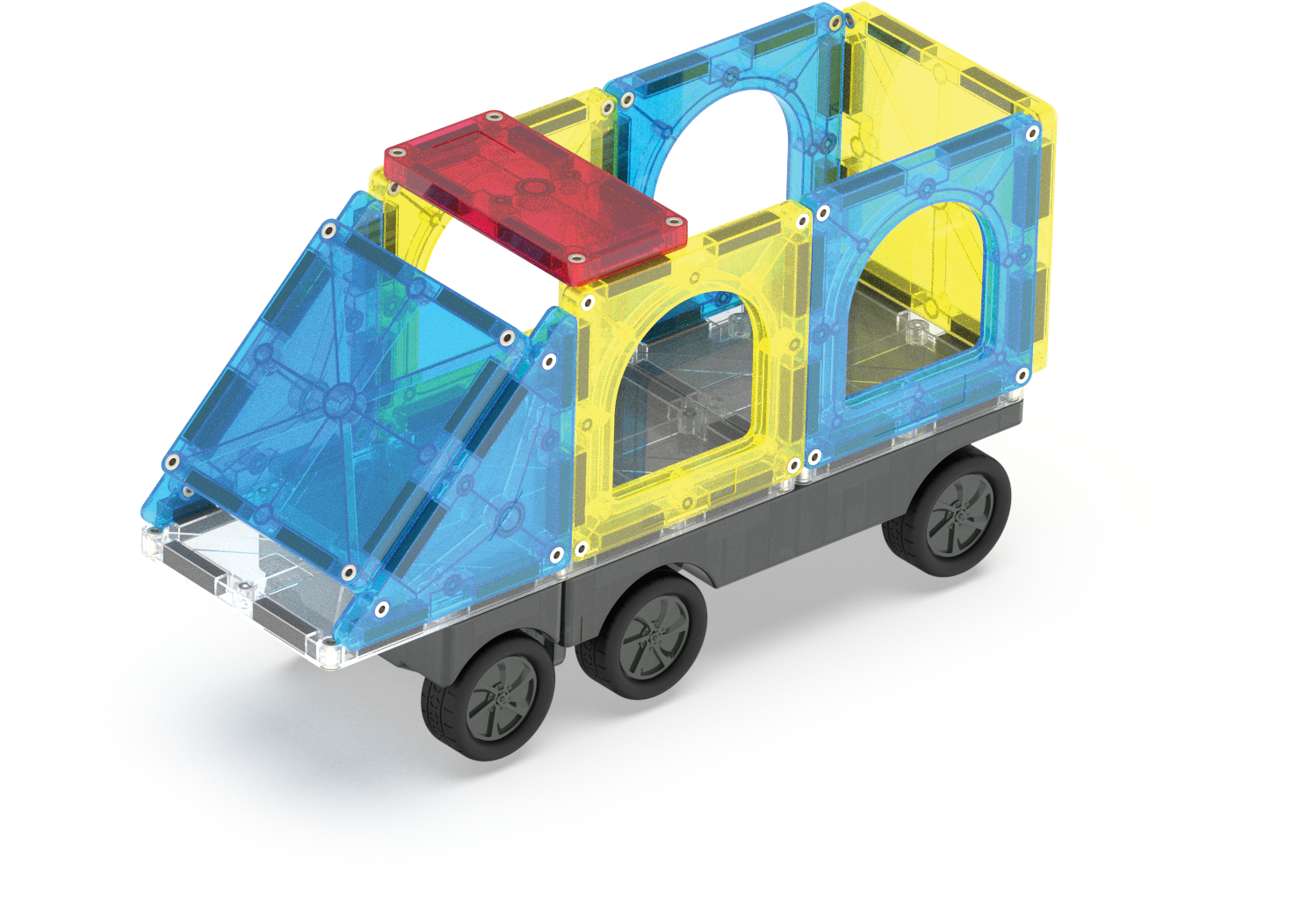 MAGNA-TILES® City Center met microMAGS (110 stuks)