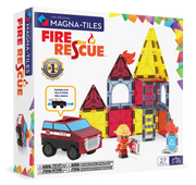 MAGNA-TILES® Fire Station met microMAGS (27 stuks)