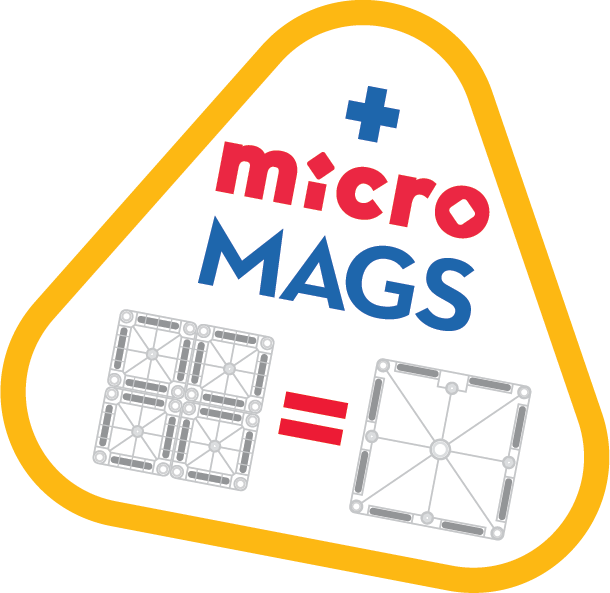 MAGNA-TILES® Fire Station met microMAGS (27 stuks)
