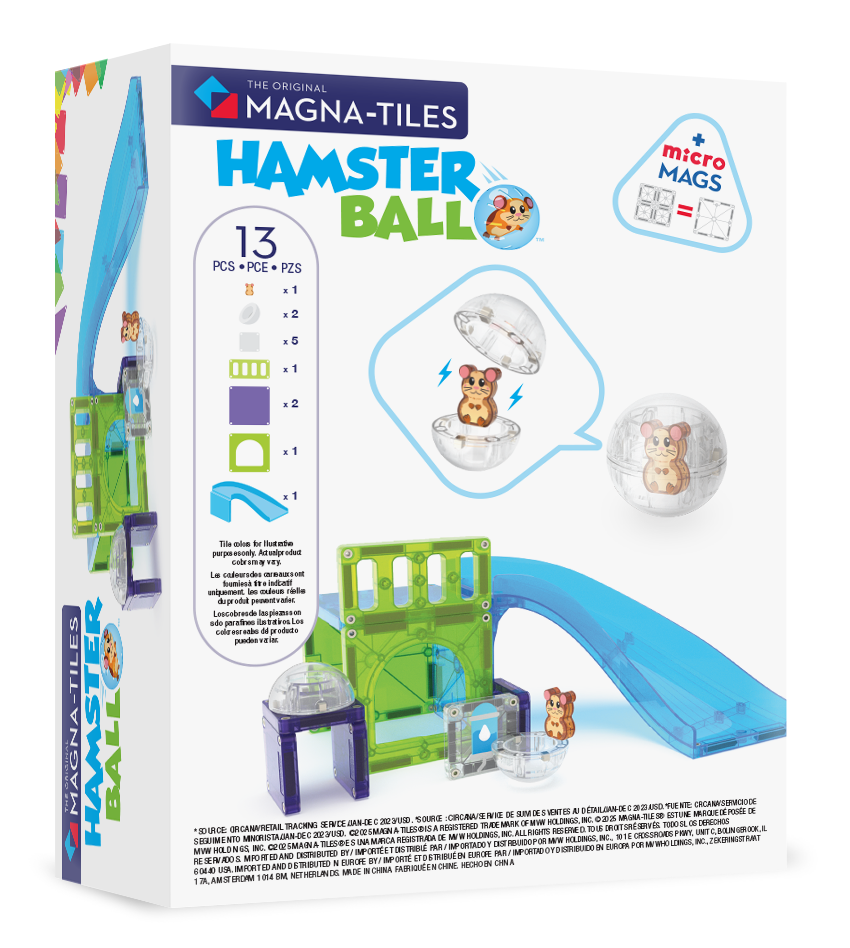 MAGNA-TILES® Hamster Ball met microMAGS (13 stuks)