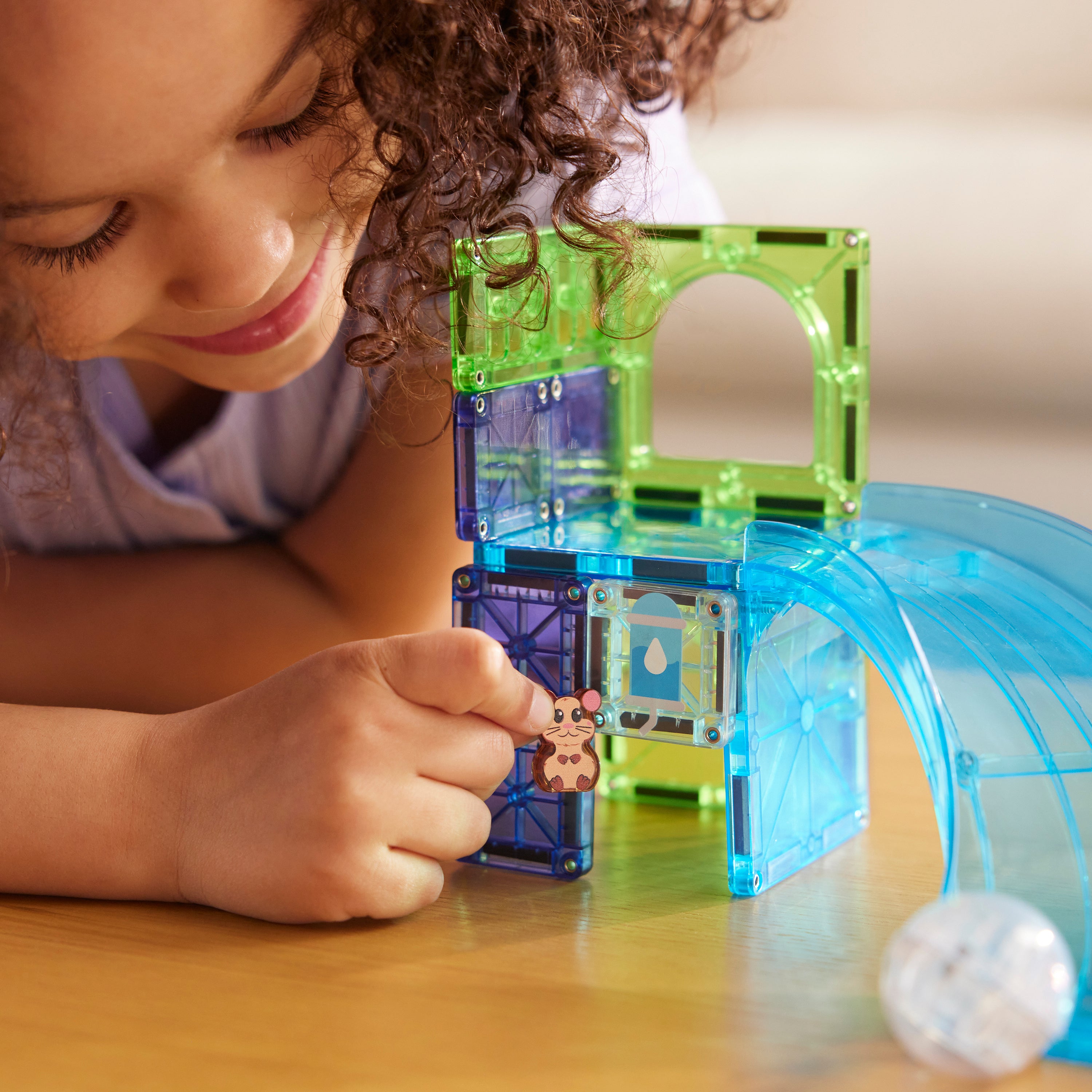 MAGNA-TILES® Hamster Ball met microMAGS (13 stuks)