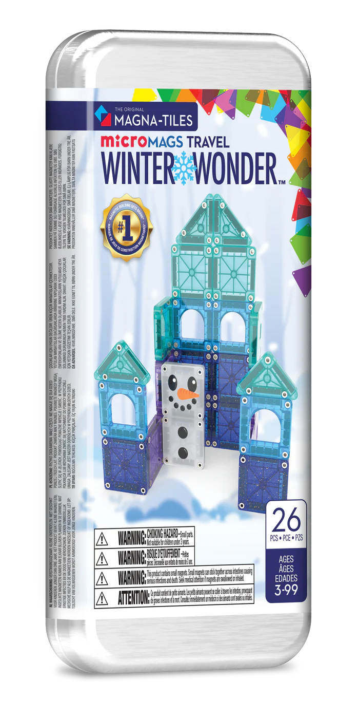 MAGNA-TILES® Winter Wonder 26 stuks Travel Set