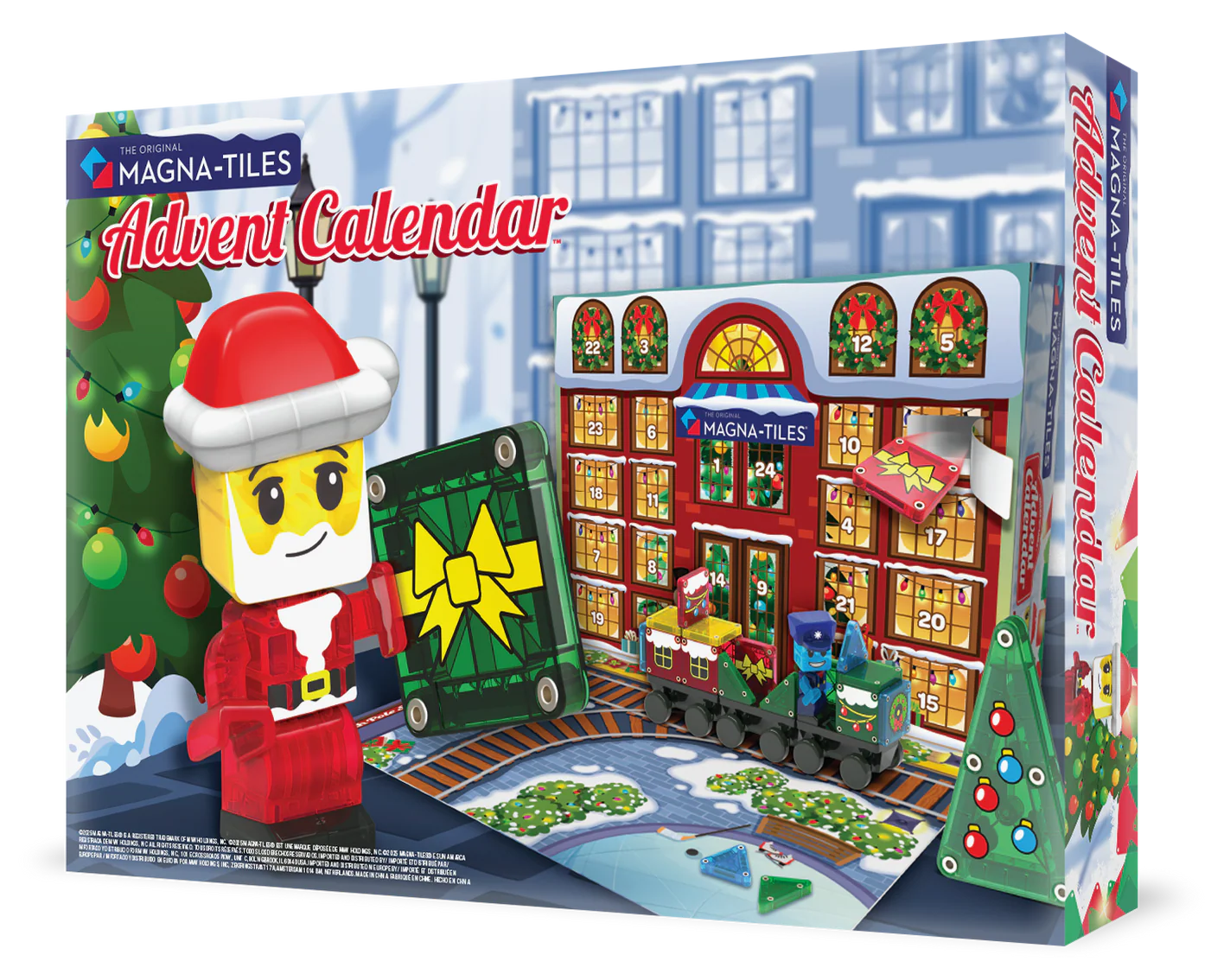 MAGNA-TILES® Micromags Adventkalender (limited edition)