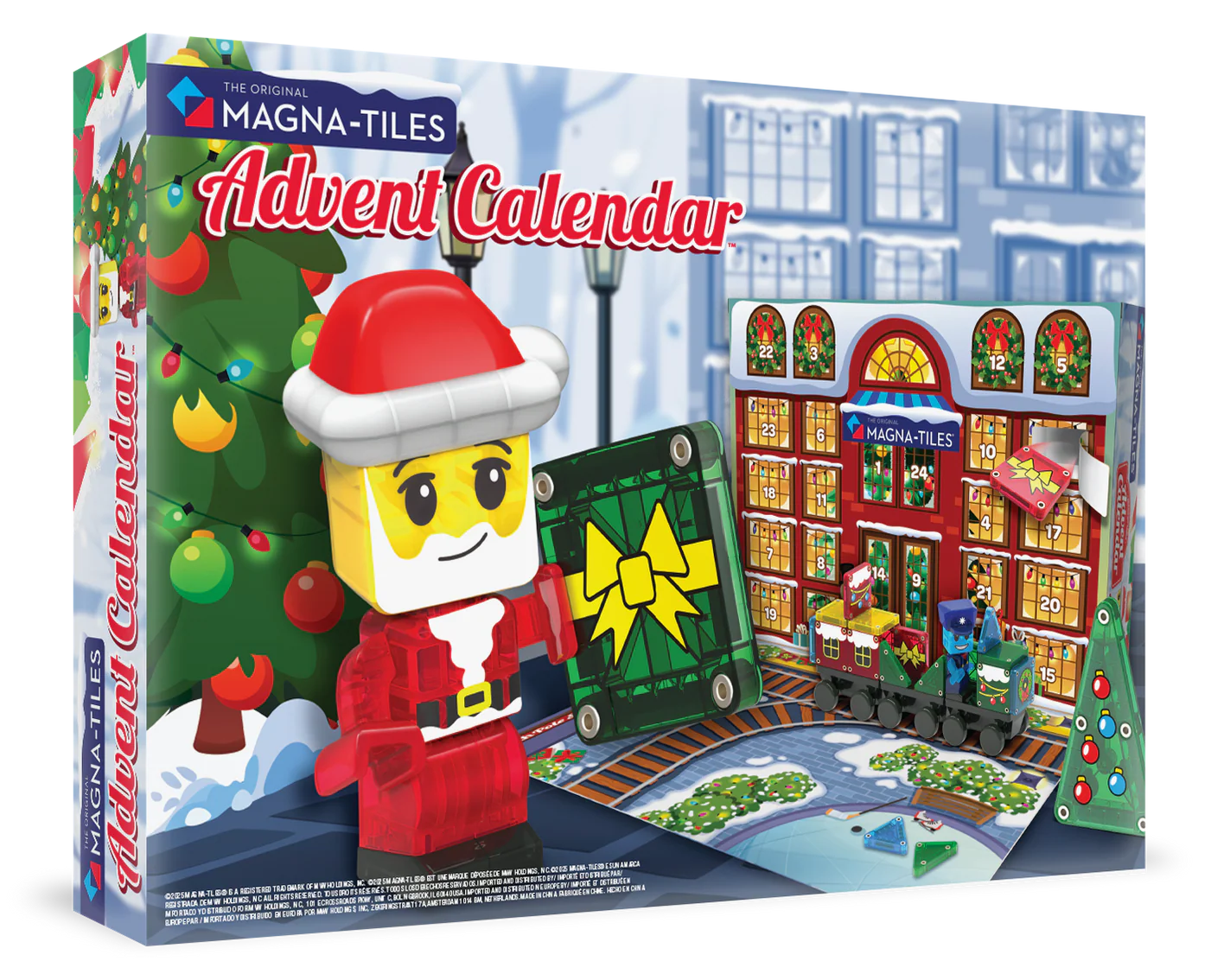 MAGNA-TILES® Micromags Adventkalender (limited edition)