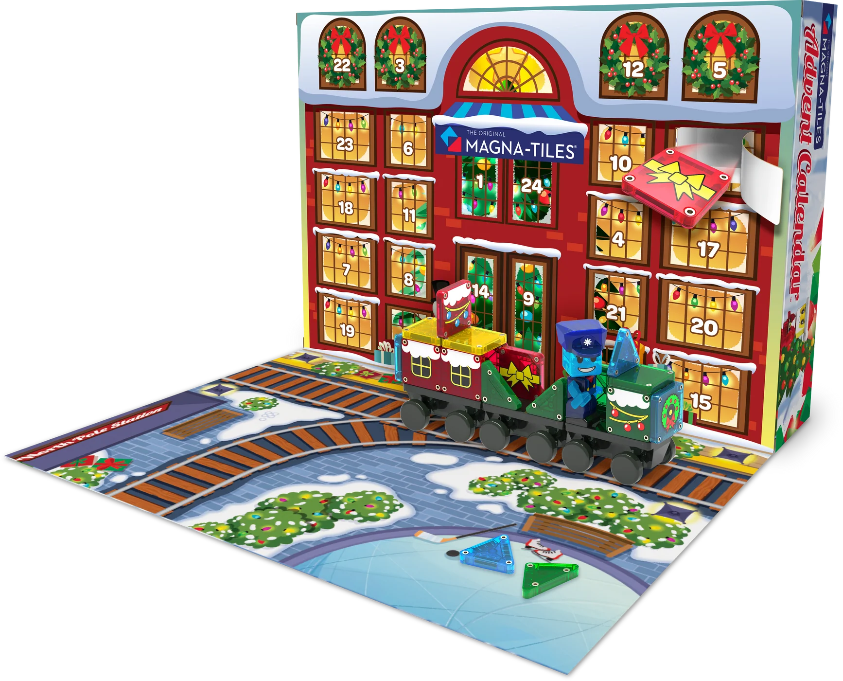 MAGNA-TILES® Micromags Adventkalender (limited edition)