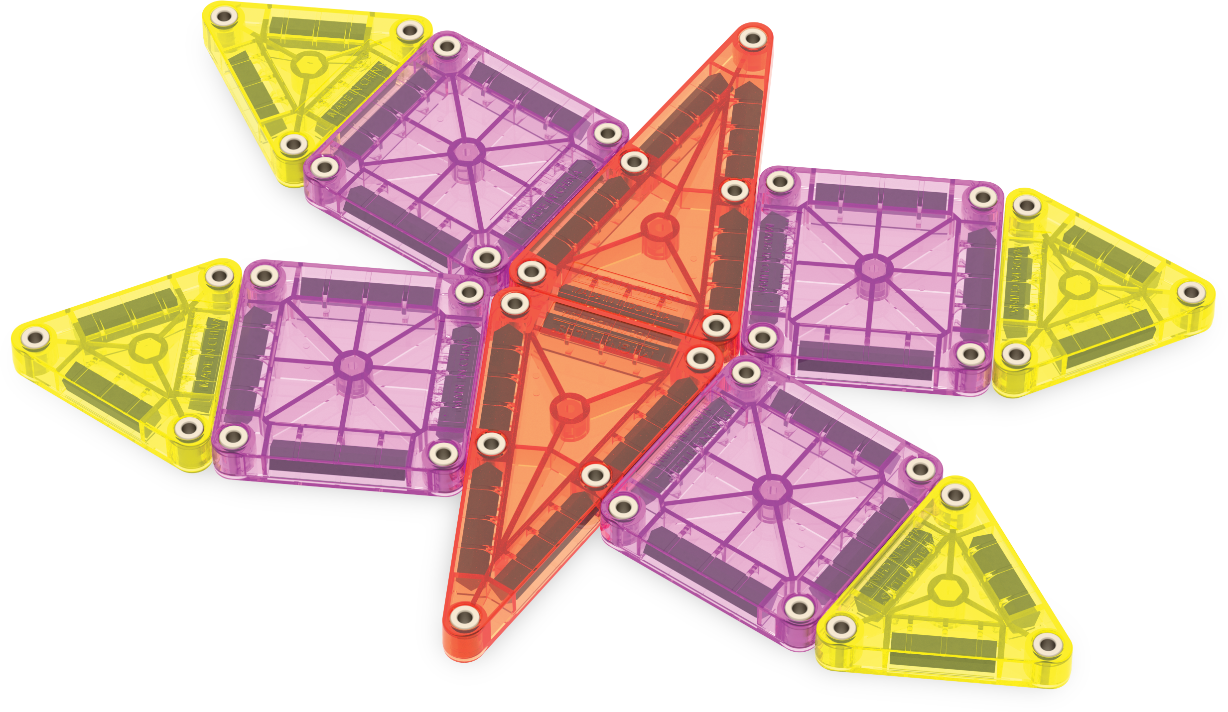 MAGNA-TILES® Travel set Deluxe MicroMags (55 stuks)