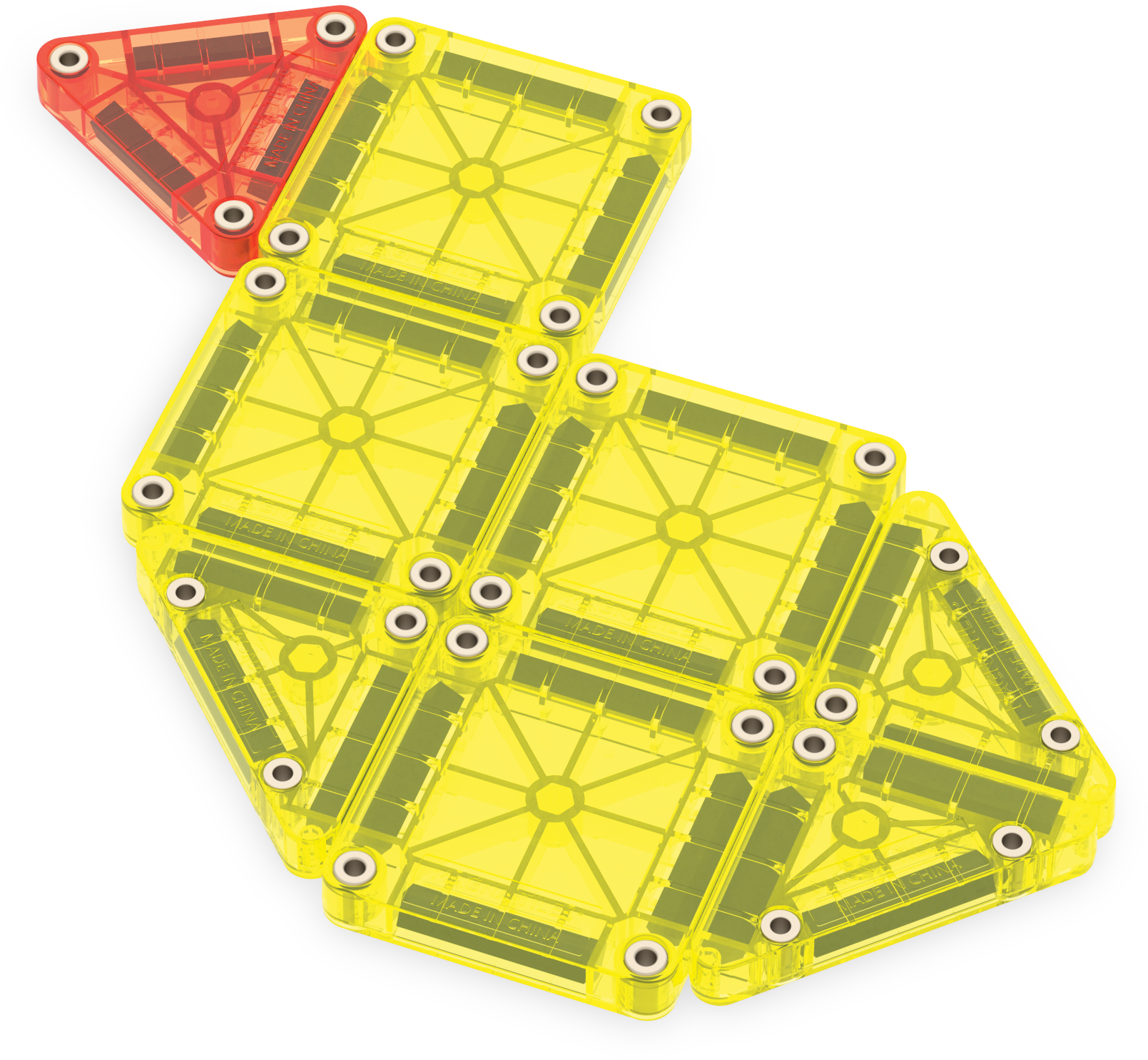 MAGNA-TILES® Travel set Deluxe MicroMags (55 stuks)