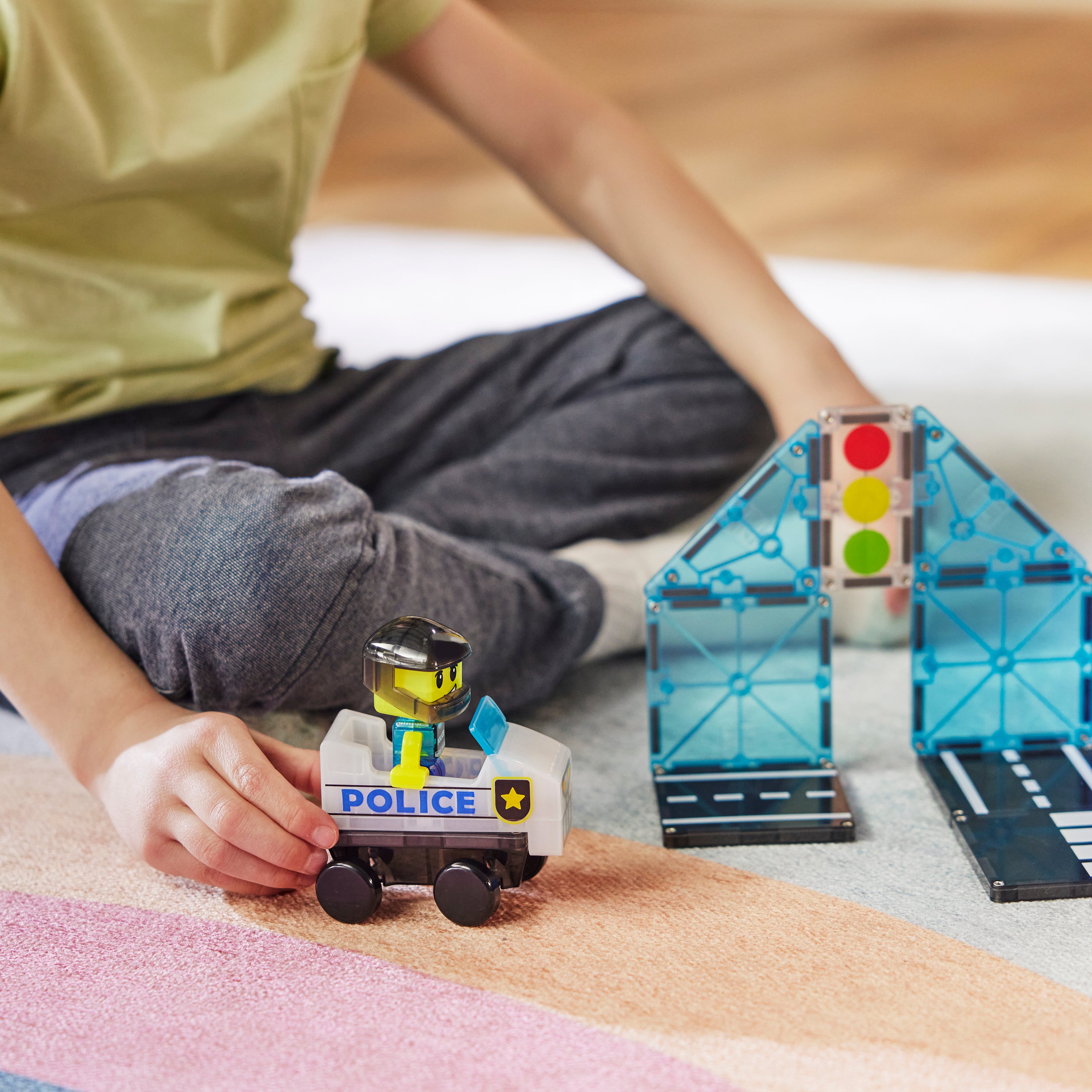 MAGNA-TILES® Police Station (20 stuks)