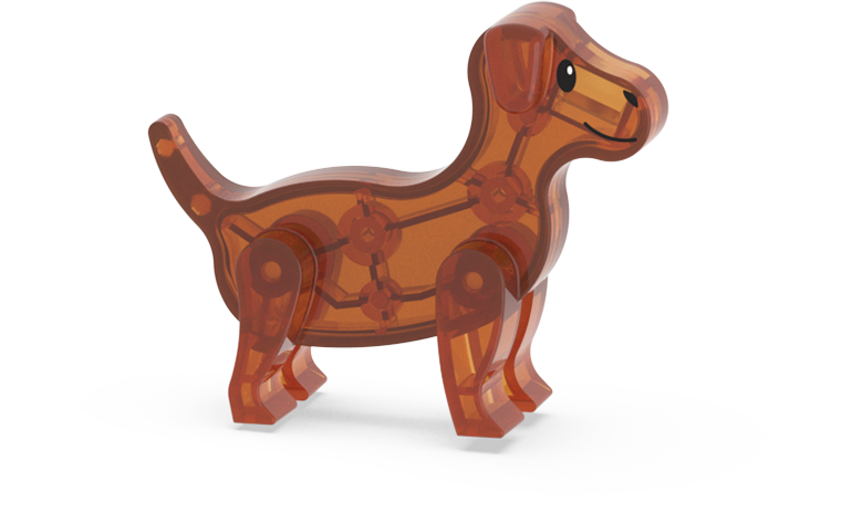 MAGNA-TILES® Puppy Park met microMAGS (27 stuks)