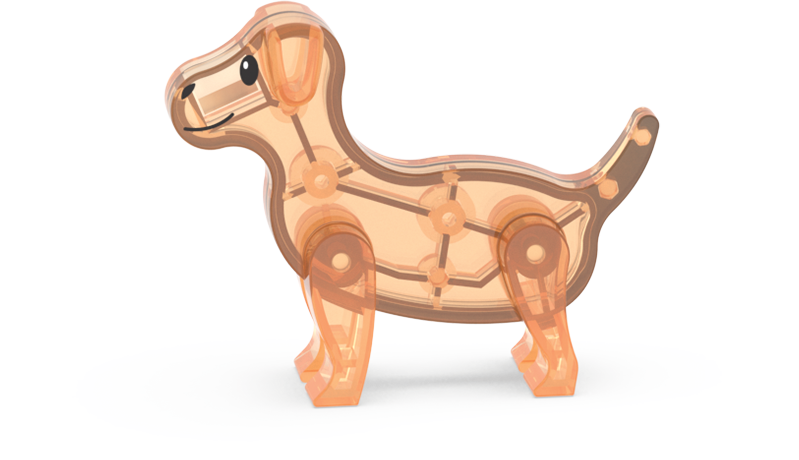 MAGNA-TILES® Puppy Park met microMAGS (27 stuks)