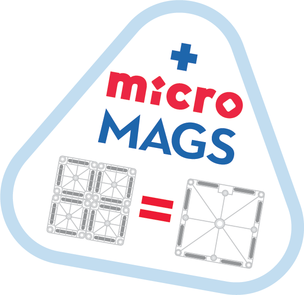 MAGNA-TILES® Rail Racers met microMAGS (90 stuks)