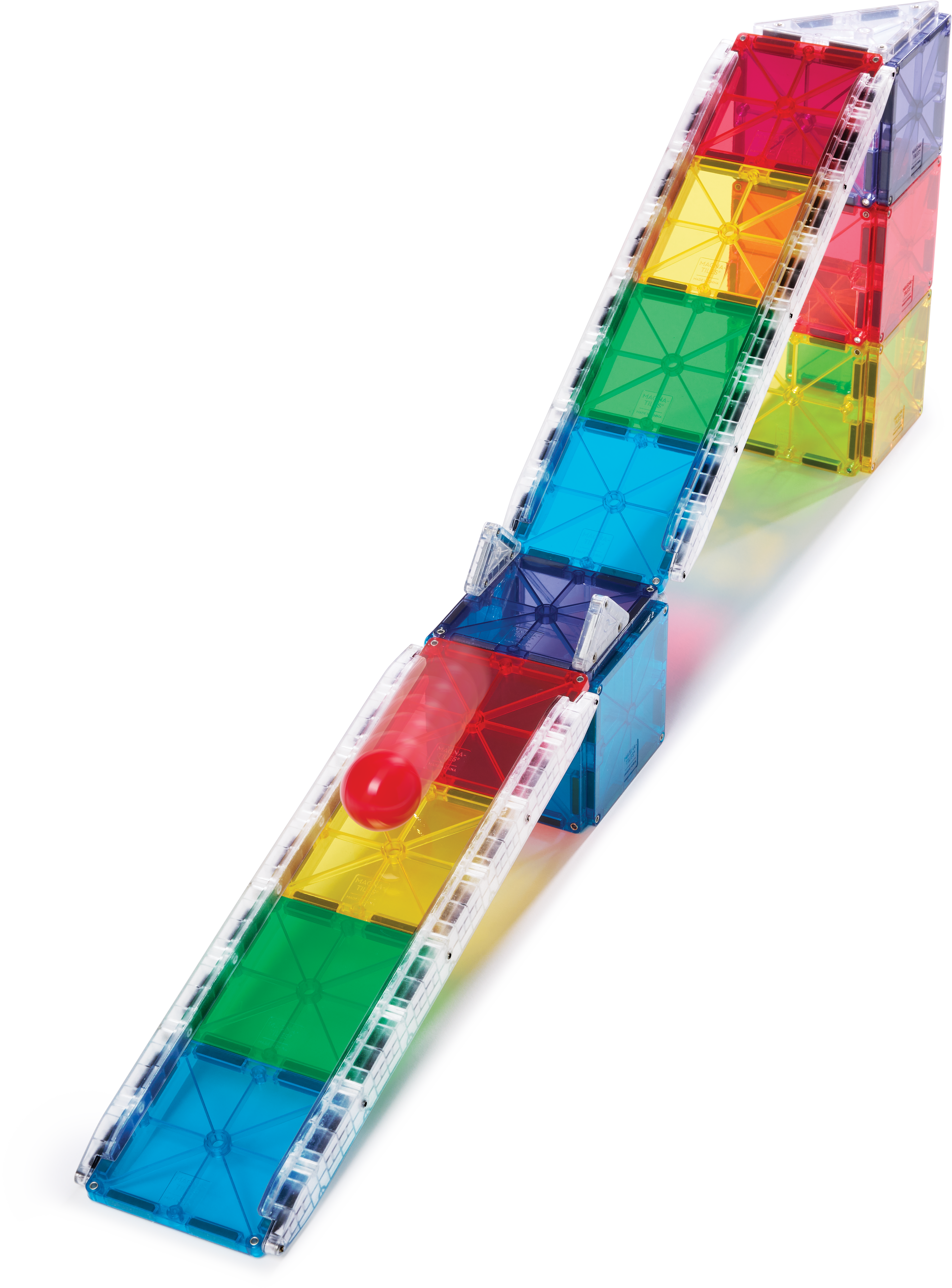 MAGNA-TILES® Rail Racers (33 stuks)