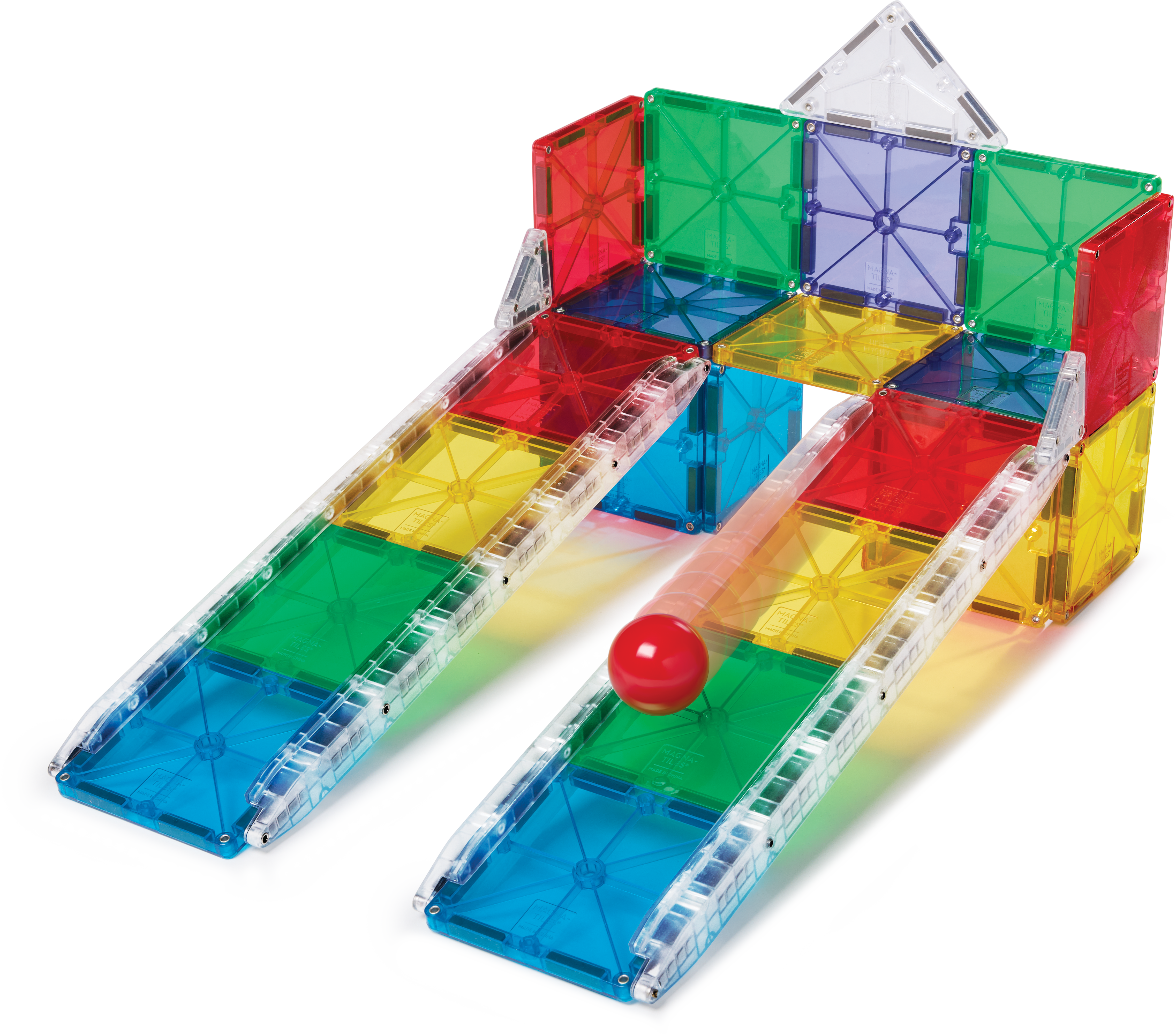 MAGNA-TILES® Rail Racers (33 stuks)