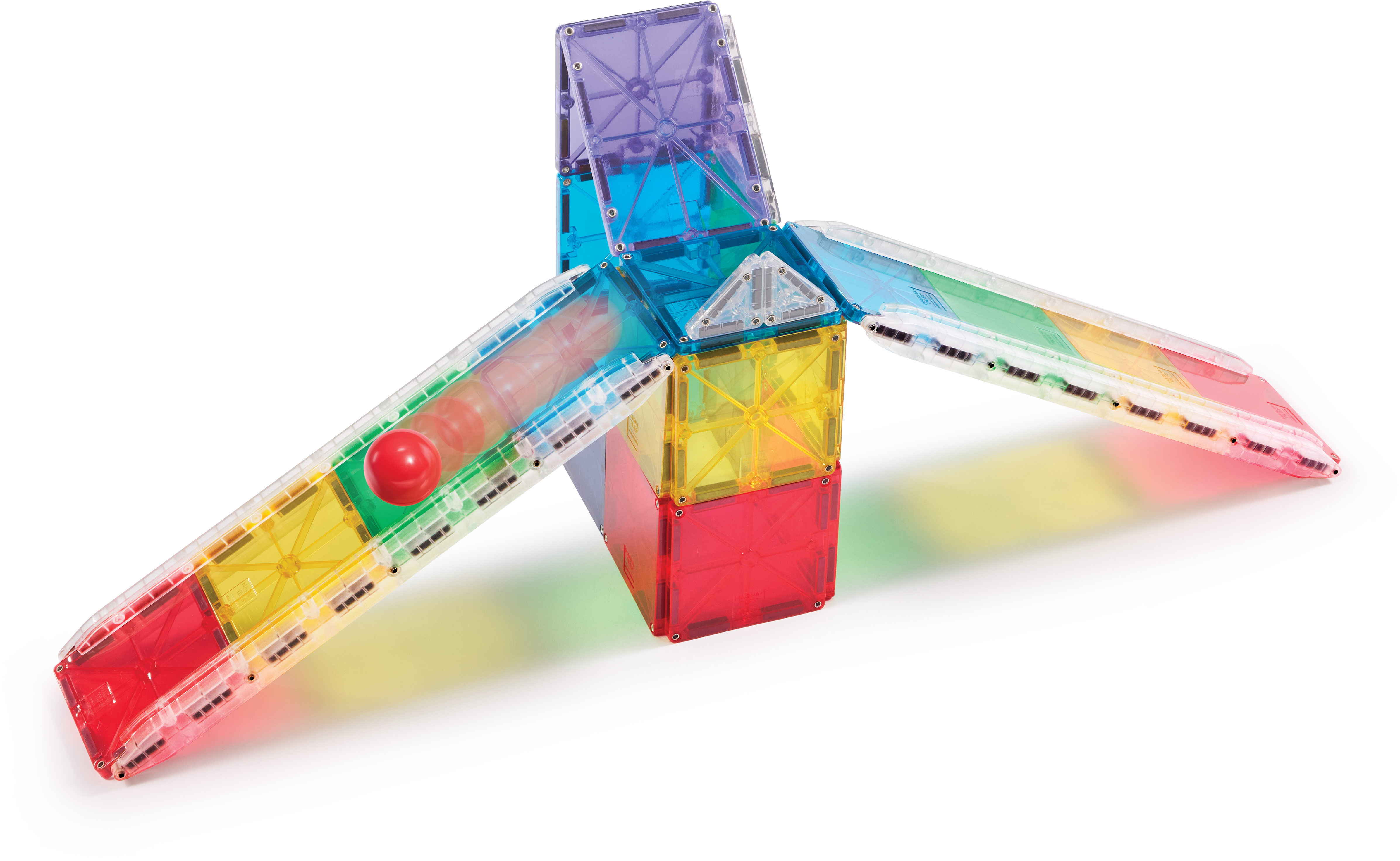 MAGNA-TILES® Rail Racers (33 stuks)