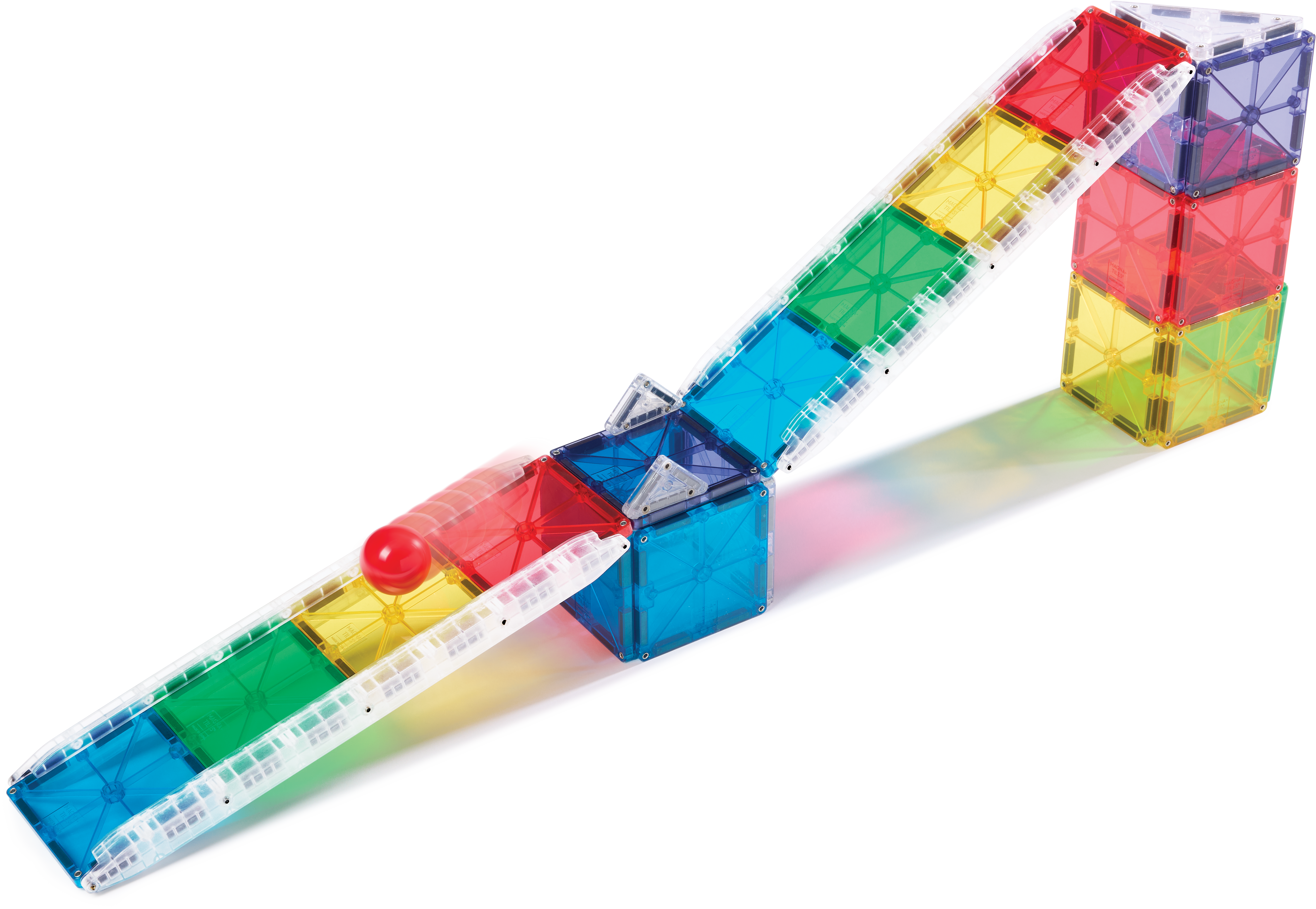 MAGNA-TILES® Rail Racers (33 stuks)