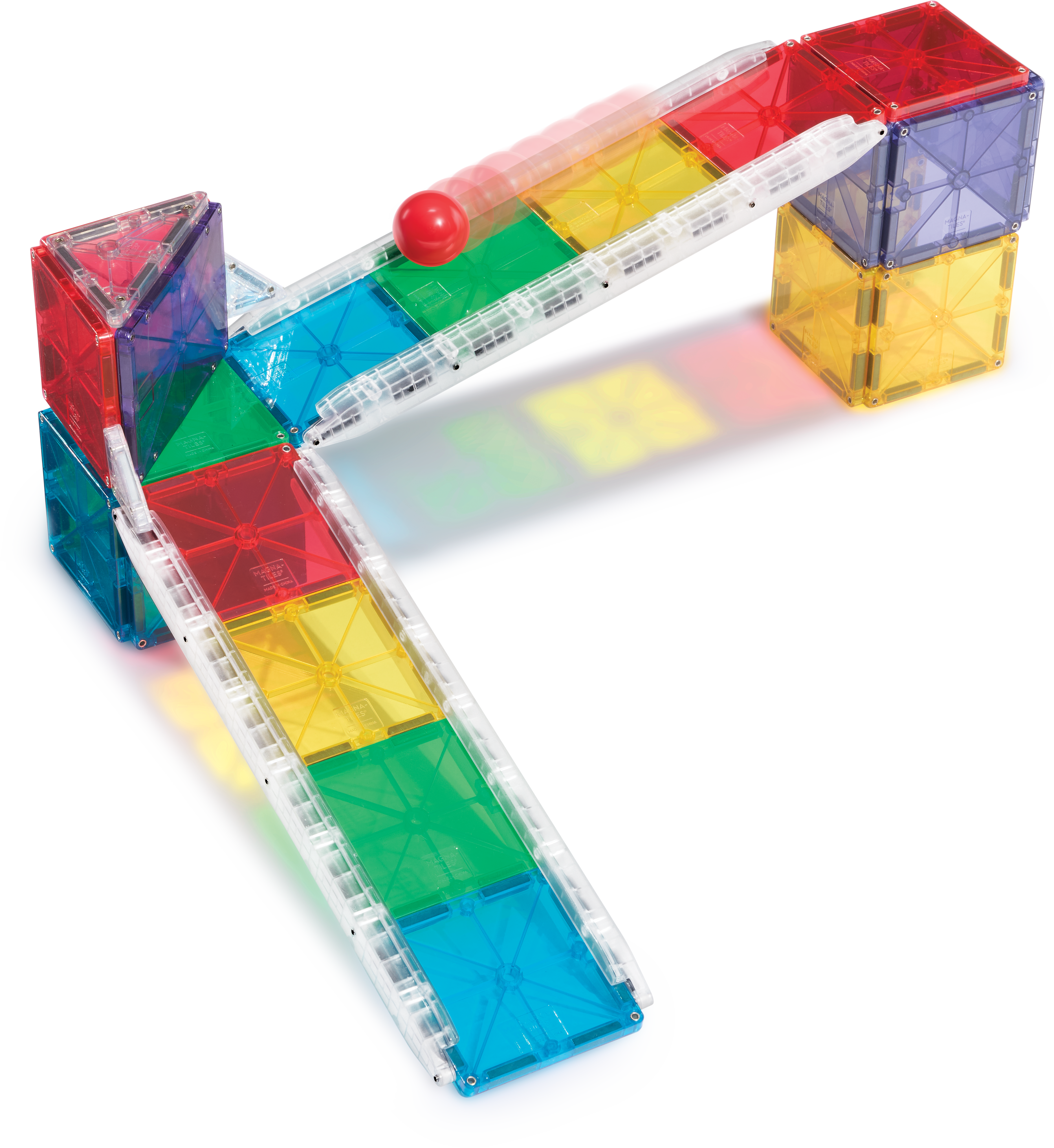 MAGNA-TILES® Rail Racers (33 stuks)
