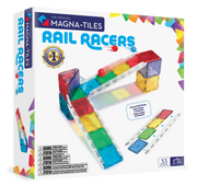 MAGNA-TILES® Rail Racers (33 stuks)