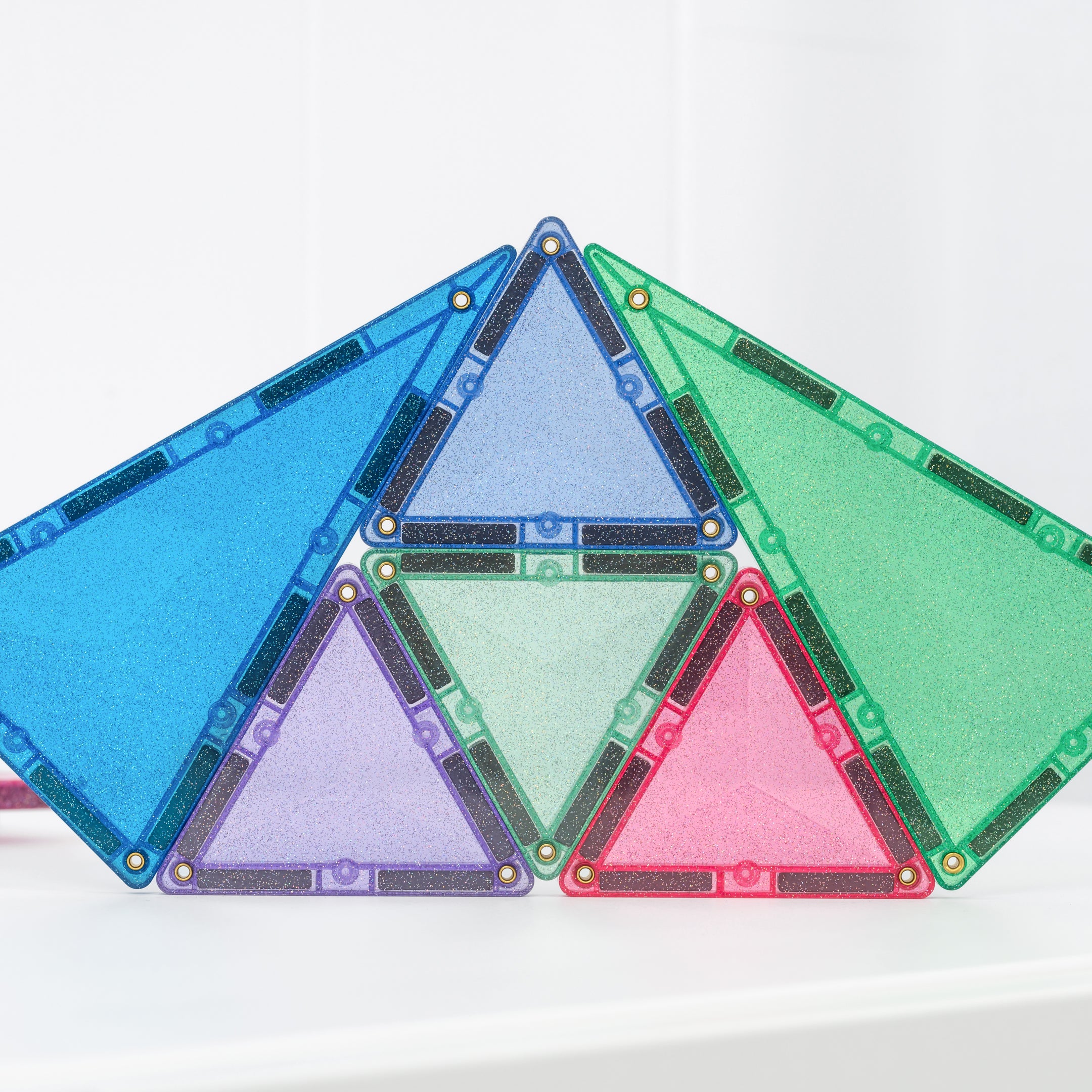 CONNETIX - Glitter Castle Pack 48 stuks - magnetisch constructiespeelgoed