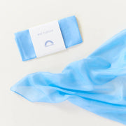 Sarah's Silks Mini Speelzijde Sky Blue - 53x53cm