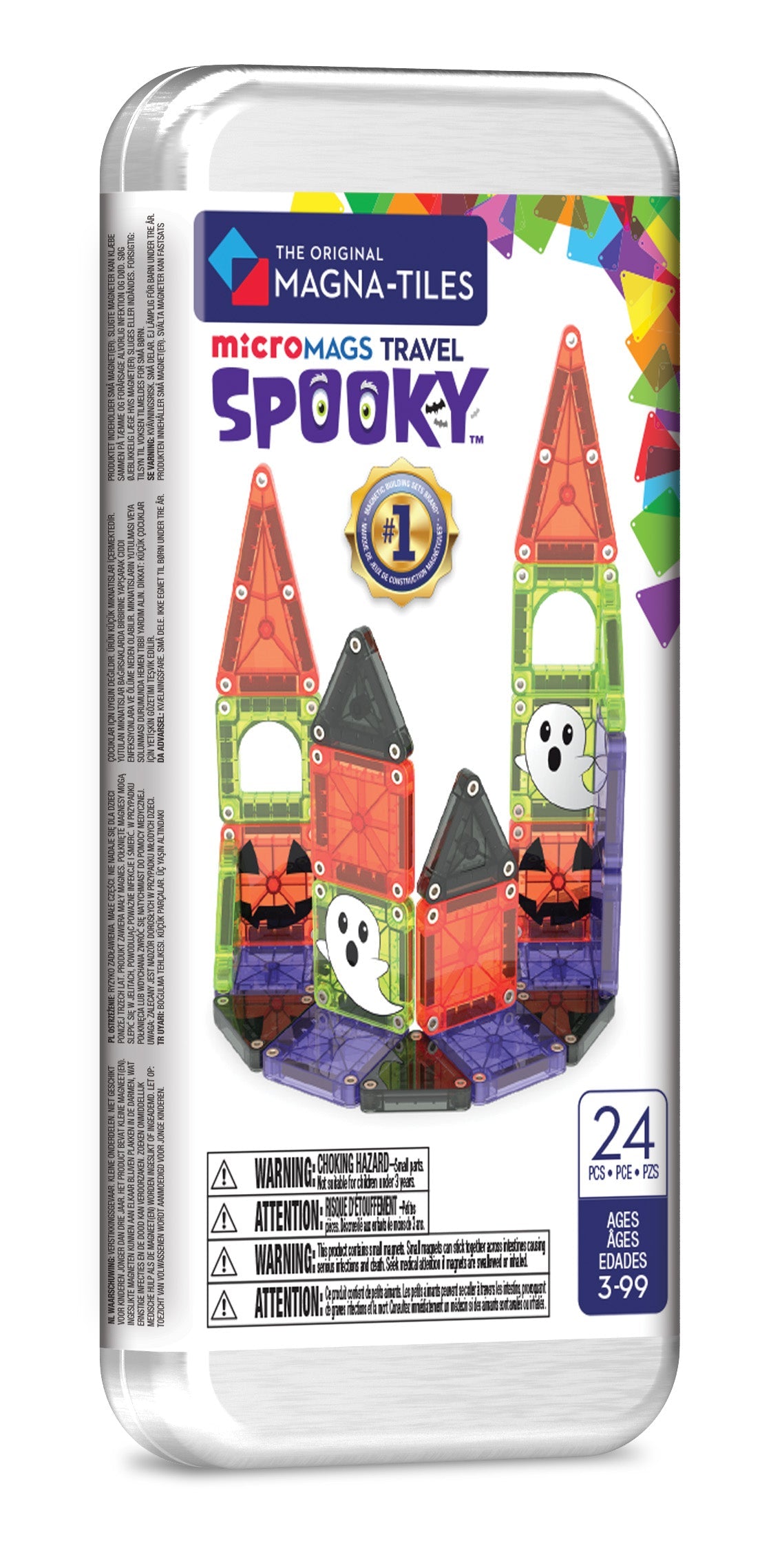 Magna-Tiles MicroMags Spookhuis reisset verpakking