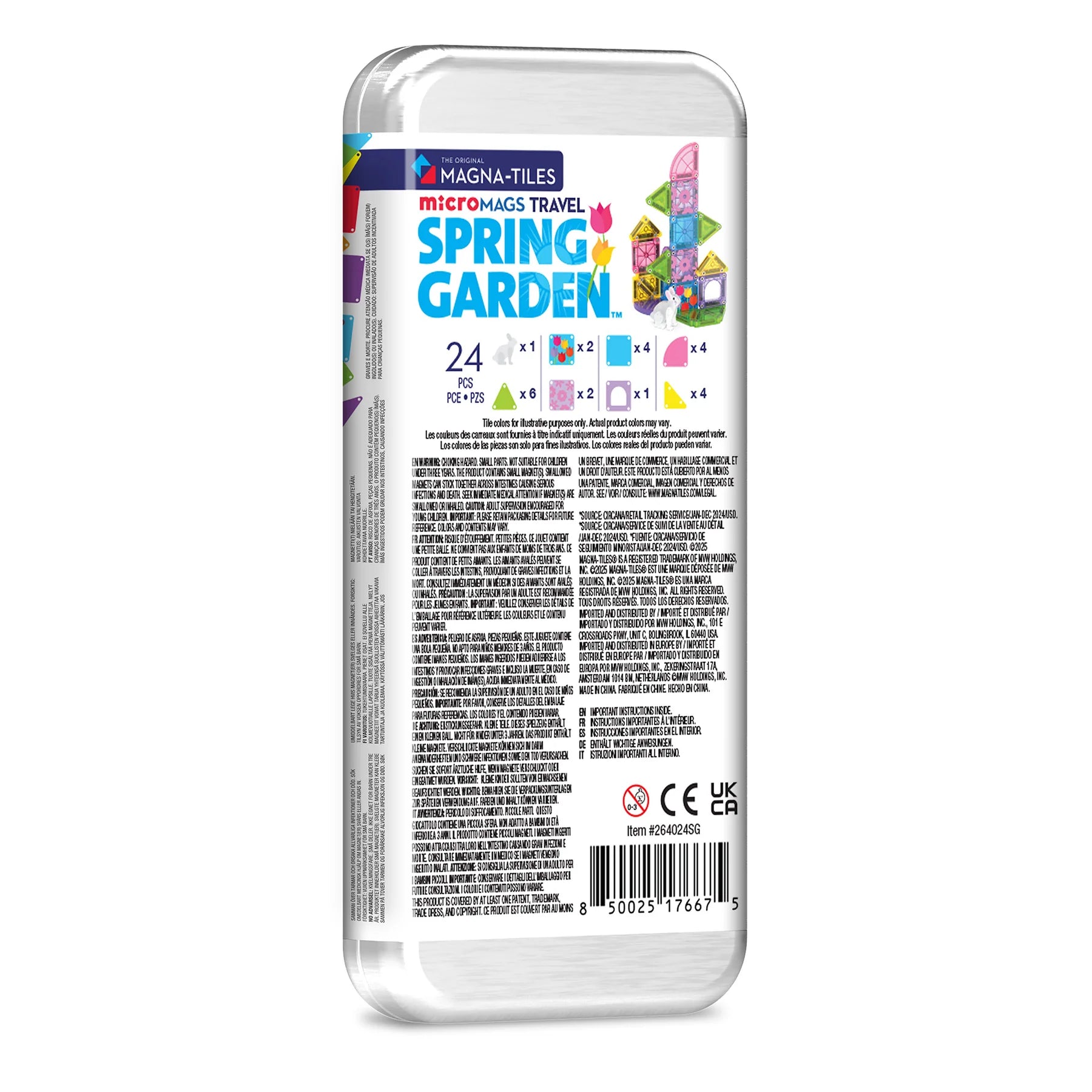 MAGNA-TILES® Spring Garden 26 stuks Travel Set