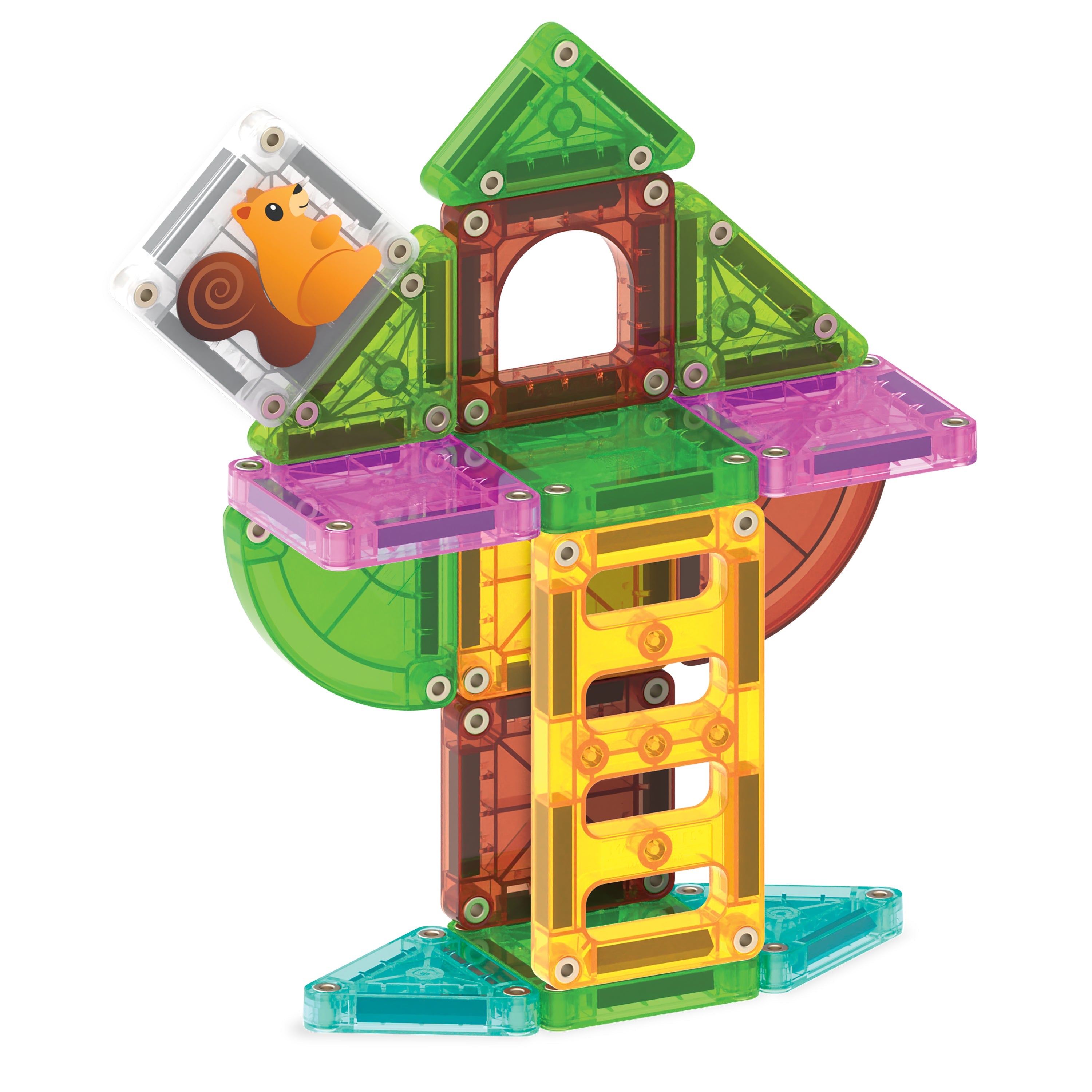 Magna-Tiles - microMAGS Boomhut 24-delige reisset