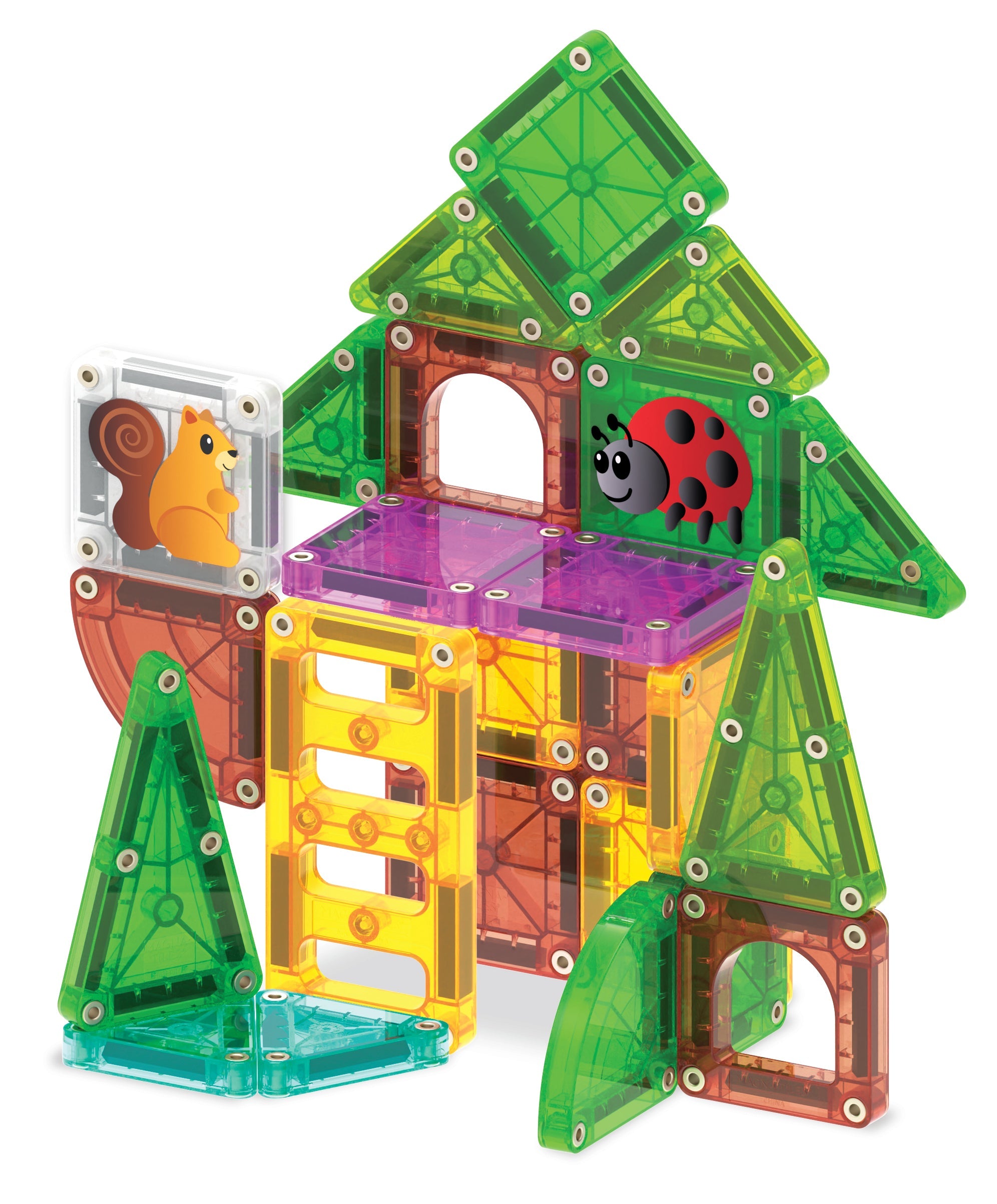 Magna-Tiles - microMAGS Boomhut 24-delige reisset