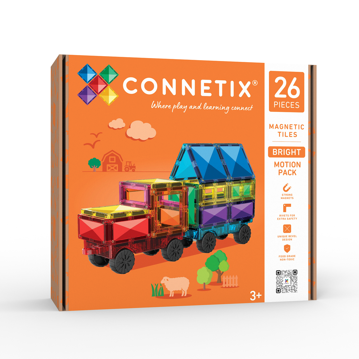 CONNETIX - Pastel Beweging set 26 stuks